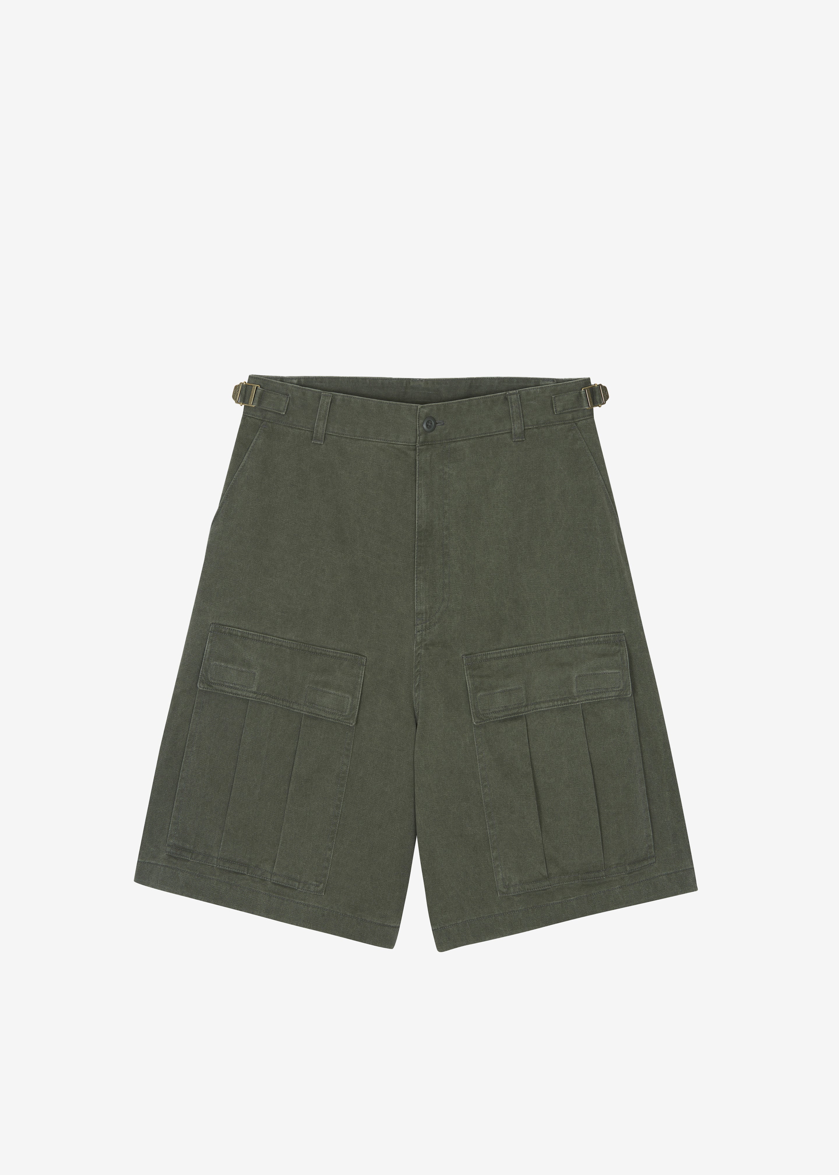 Alder Cargo Bermuda Shorts - Khaki - 6