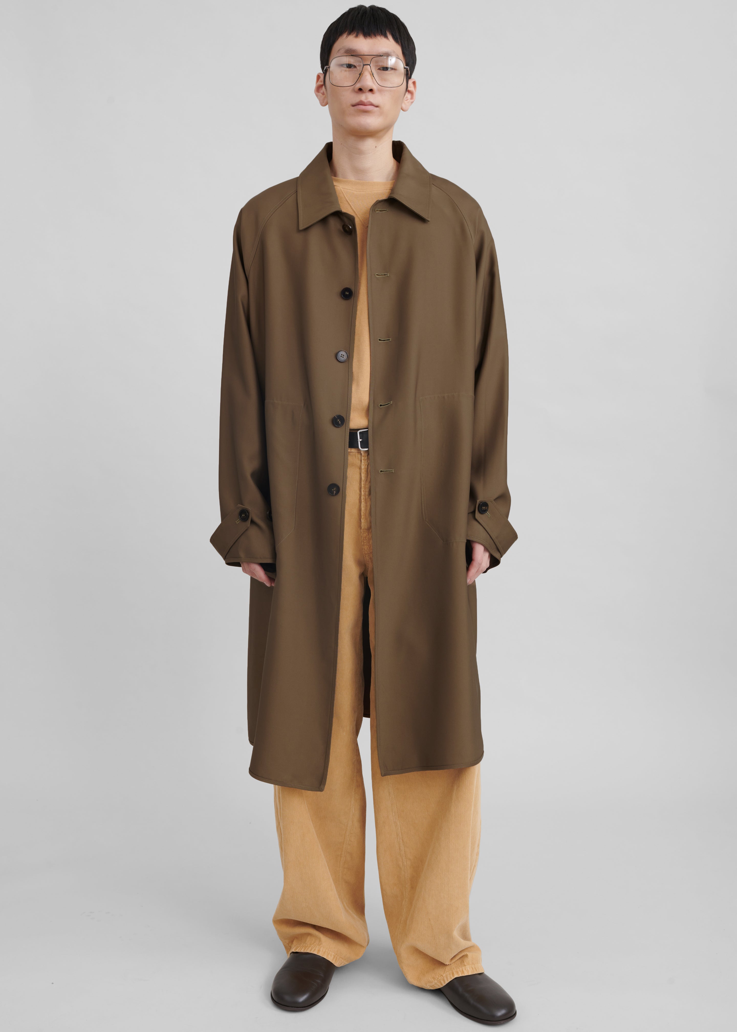 Aldrin Oversized Coat - Camel - 16