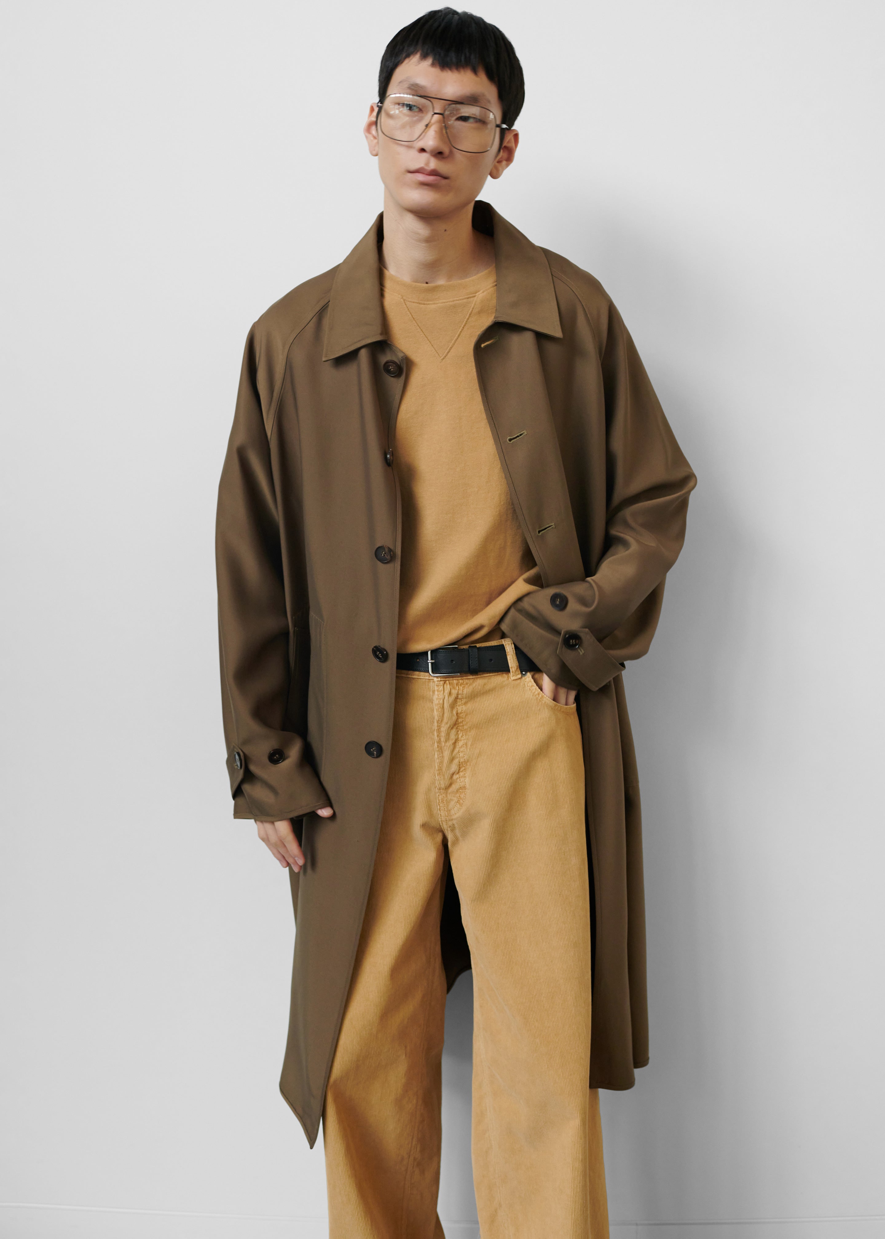 Aldrin Oversized Coat - Camel - 15