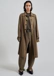 Aldrin Oversized Coat - Camel