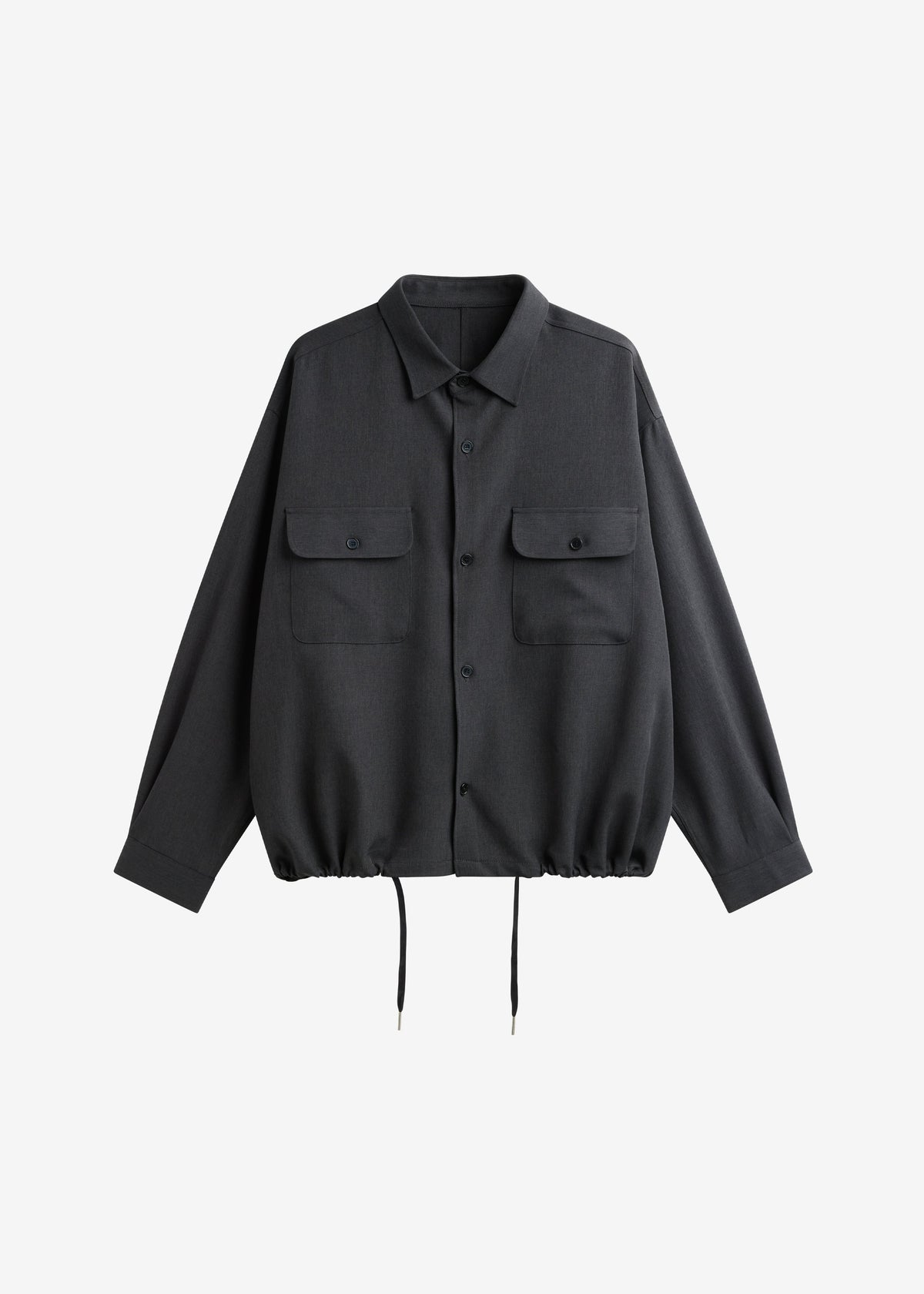 Alessio Shirt Jacket - Charcoal - 7