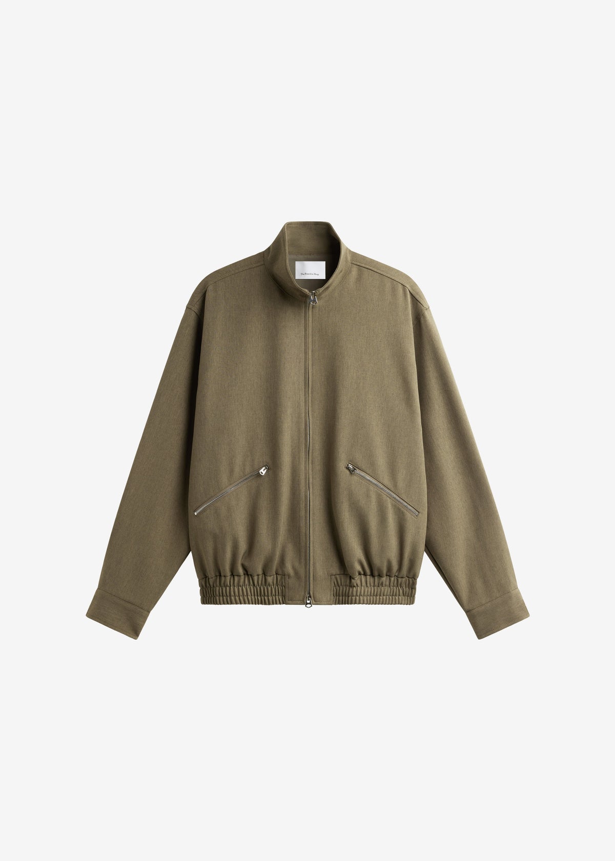 Alessio Zip-Up Jacket - Olive - 9