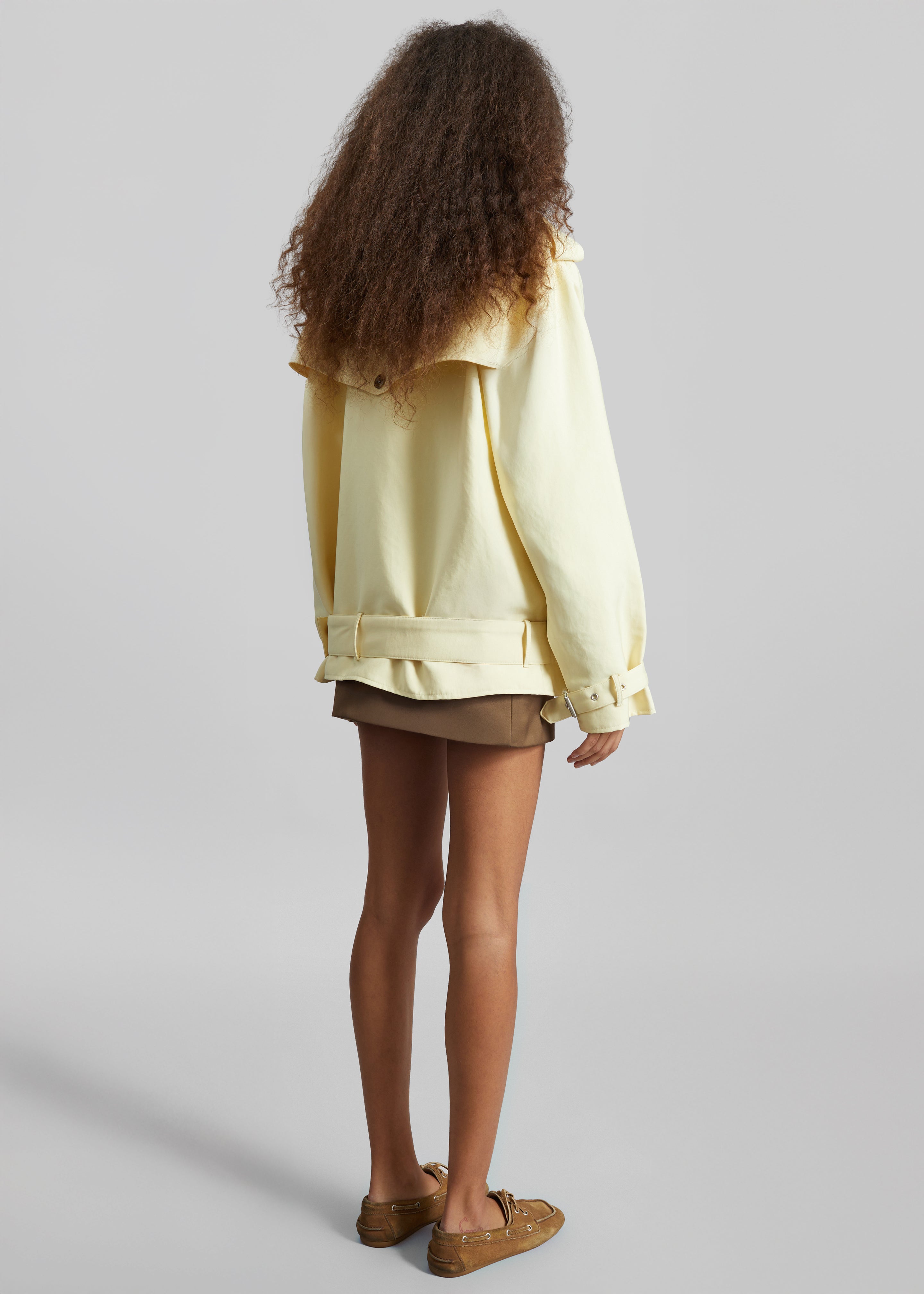 Alleray Short Trench - Yellow - 9