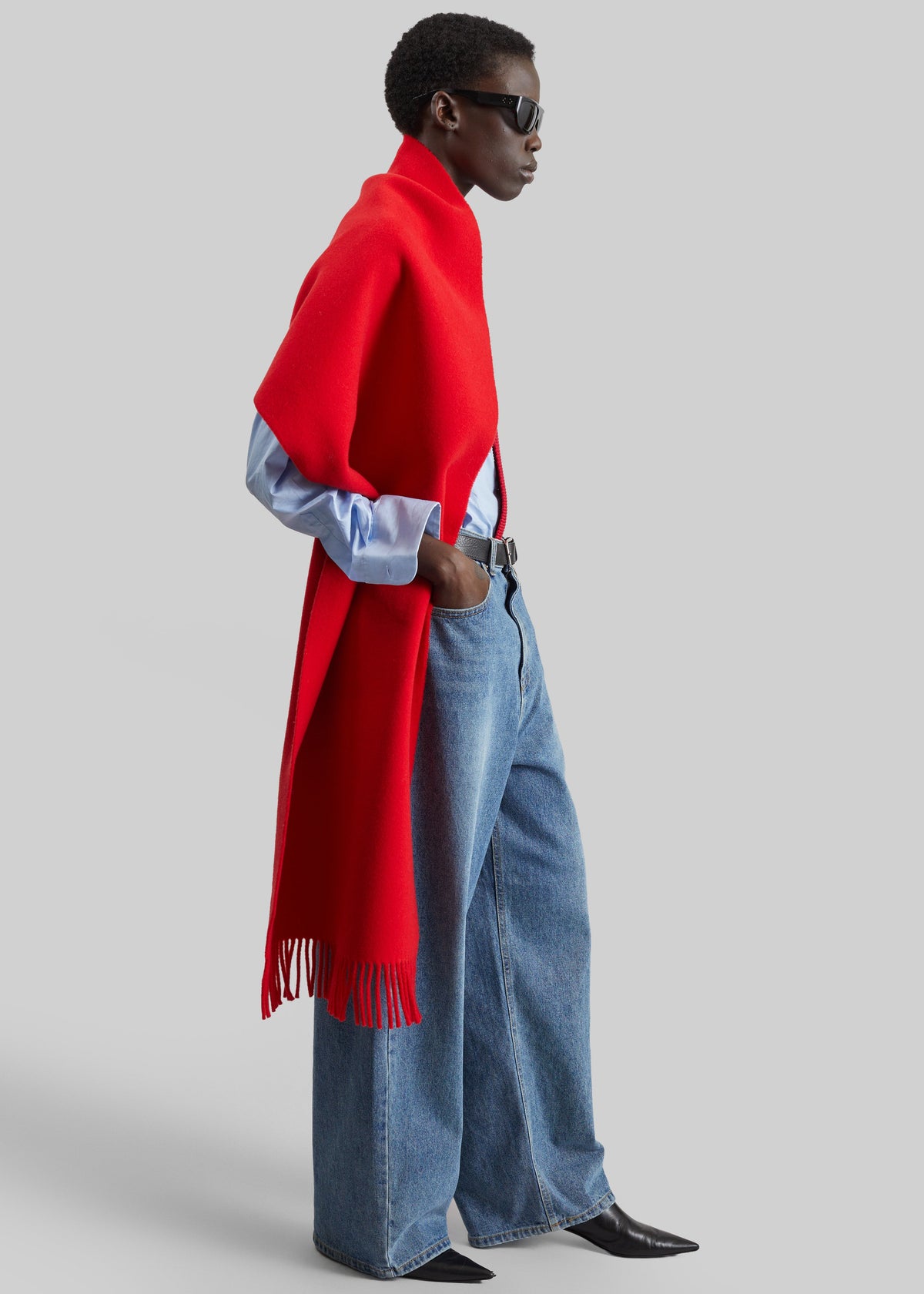 Allyson Scarf - Red