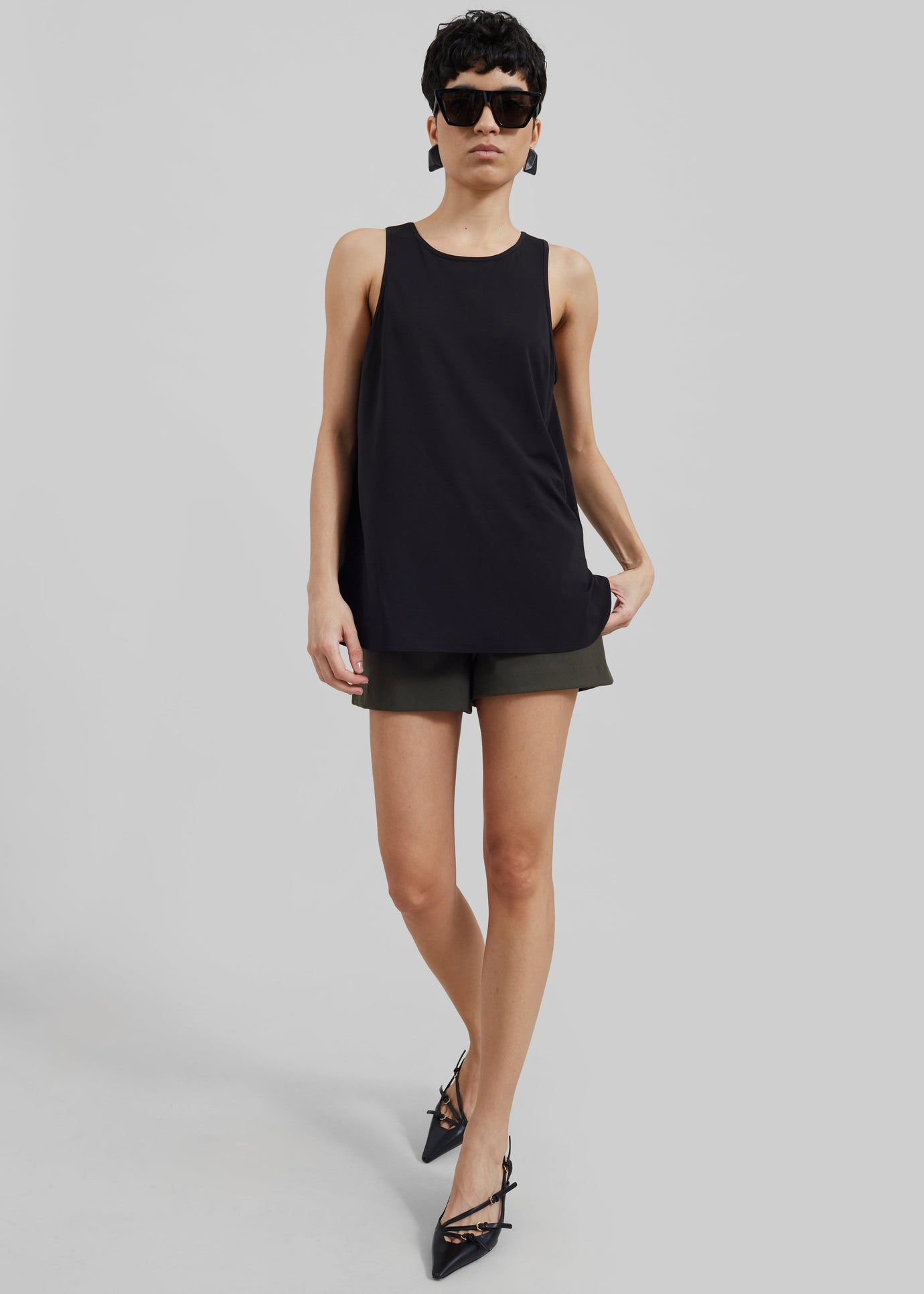 Solene Tank Top - Black