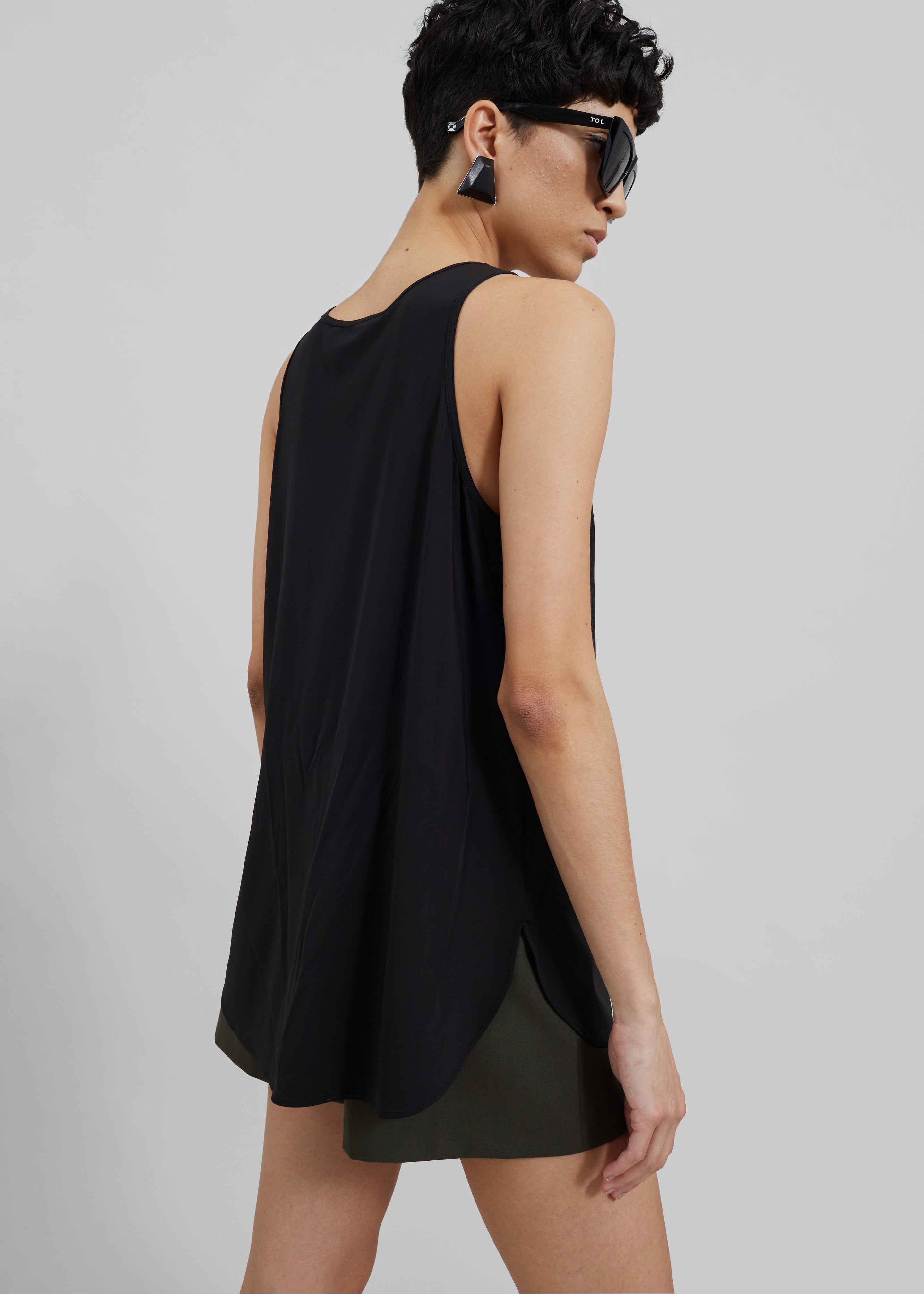 Solene Tank Top - Black - 9