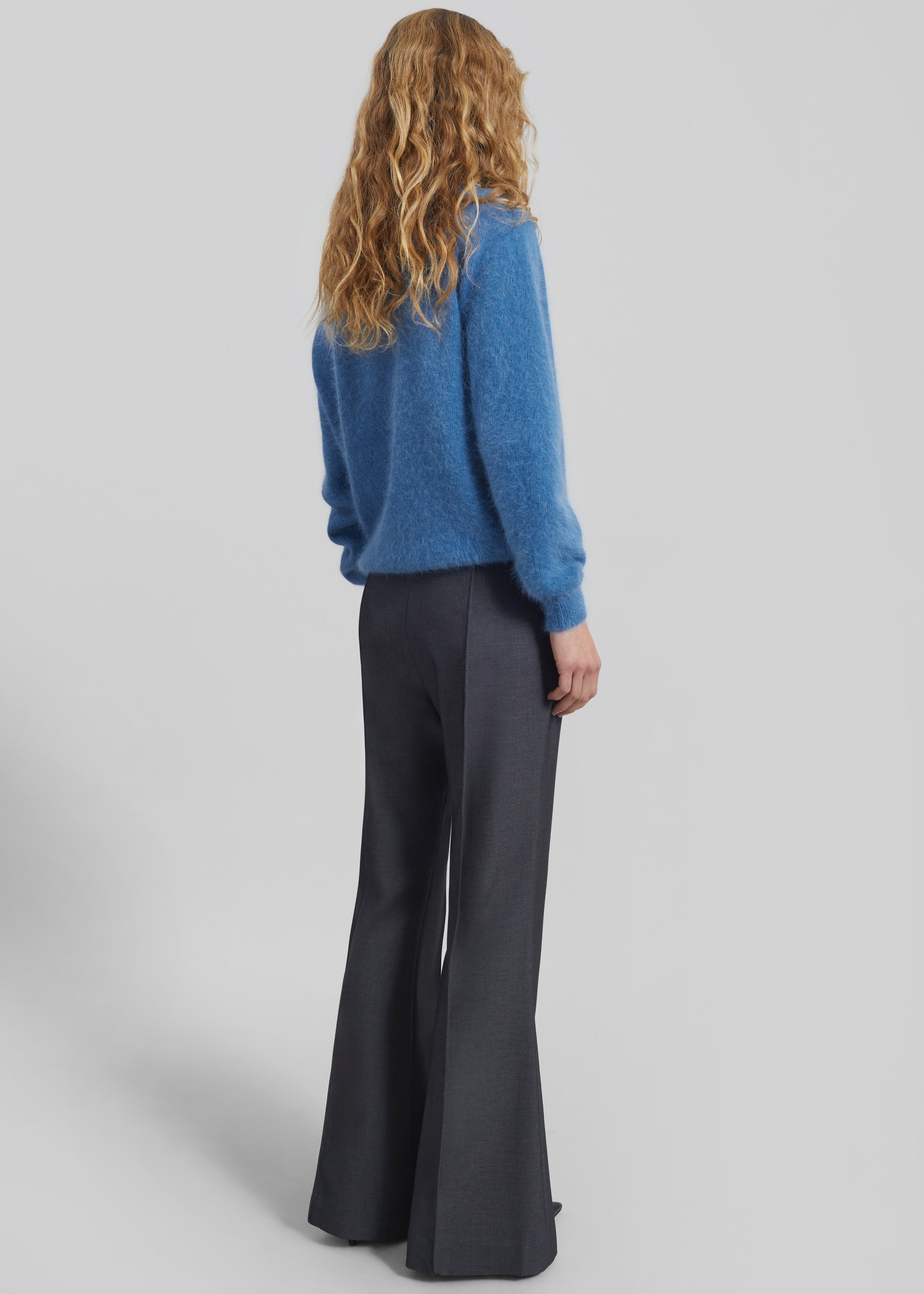 Almere Angora Fuzzy Sweater - Cobalt - 5