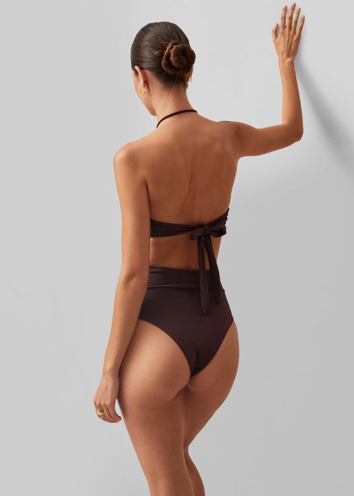 Alohas Costa Bikini Bottom - Brown - 4