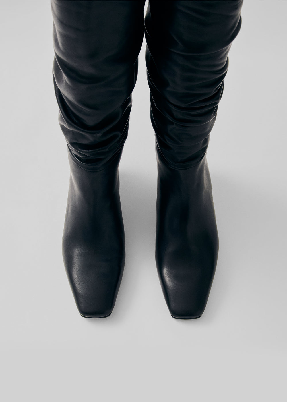 Alohas Kalila Leather Boots - Black - 1