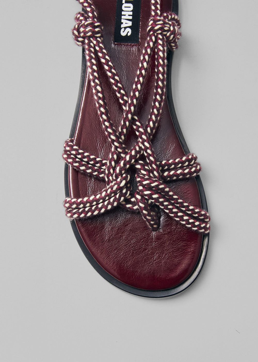 Alohas Tory Sandals - Burgundy - 1