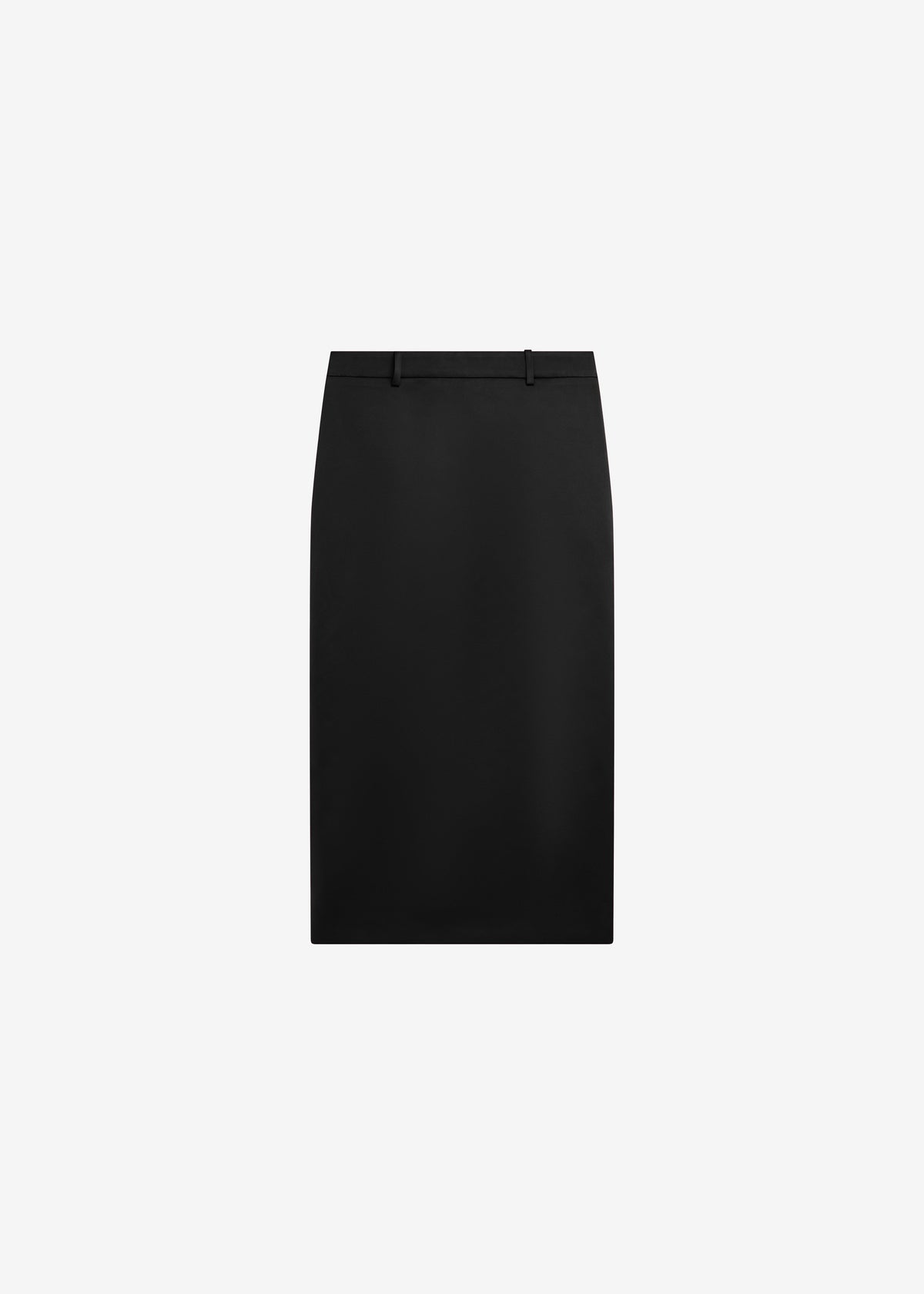Alrose Satin Midi Skirt - Black - 12