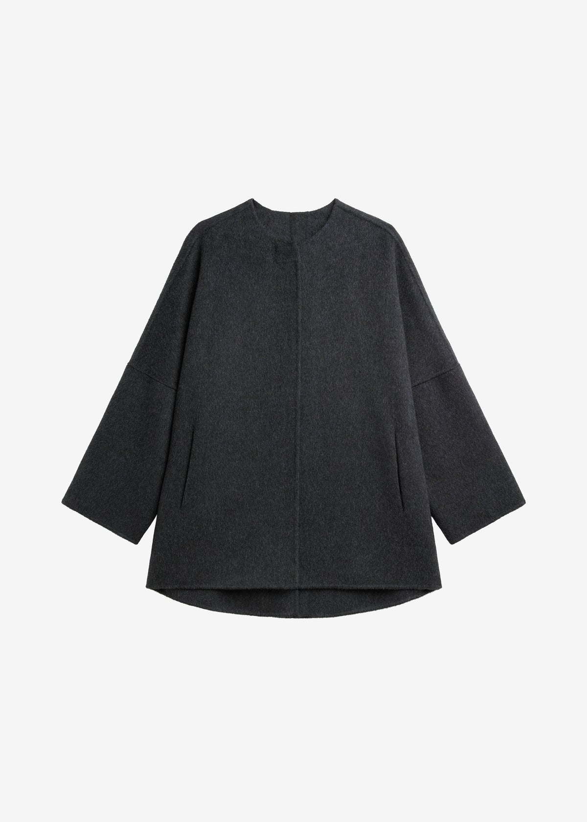 Altdorf Wool Coat - Charcoal - 7