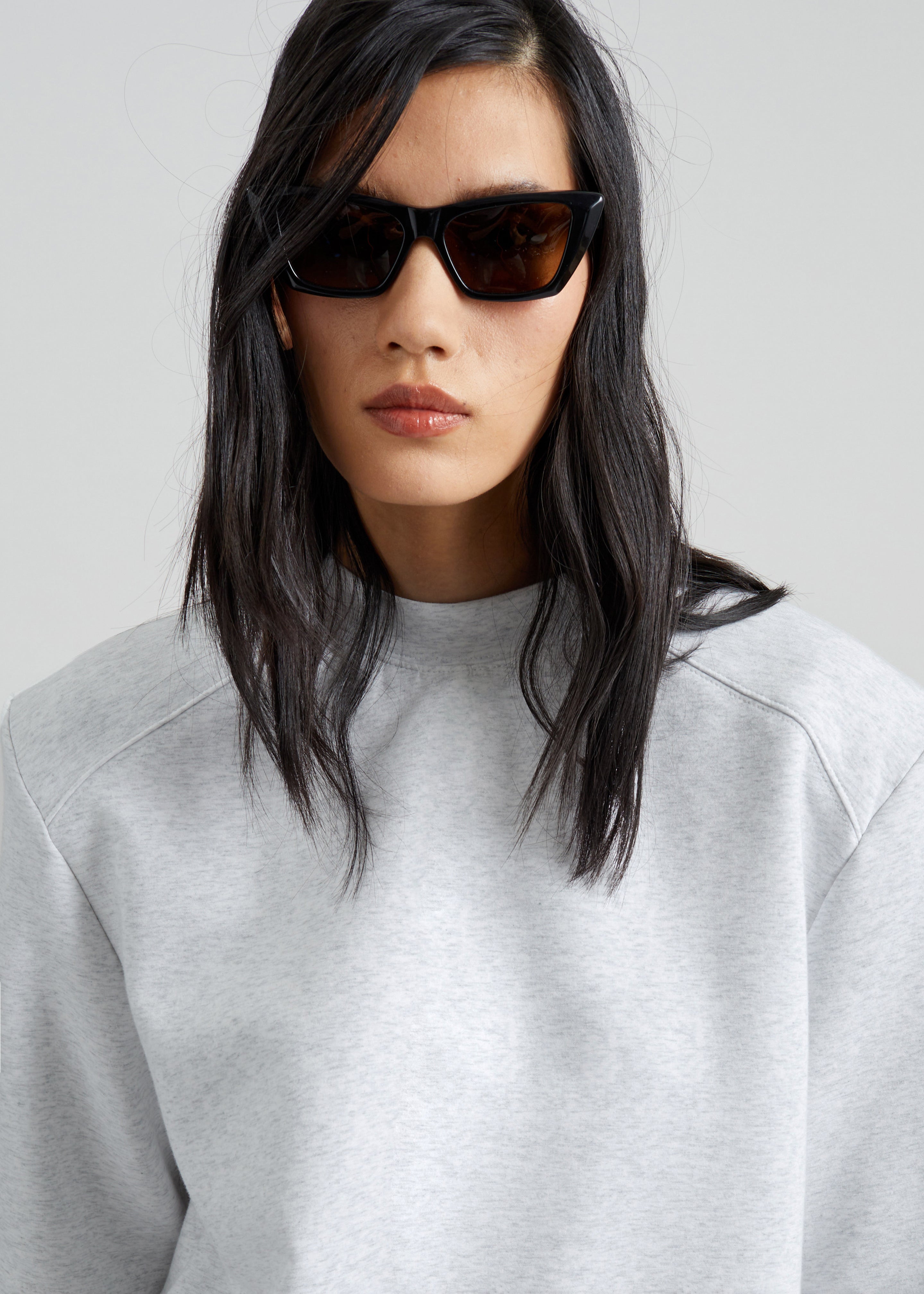 Alwen Neoprene Padded T-Shirt - Grey Melange - 4