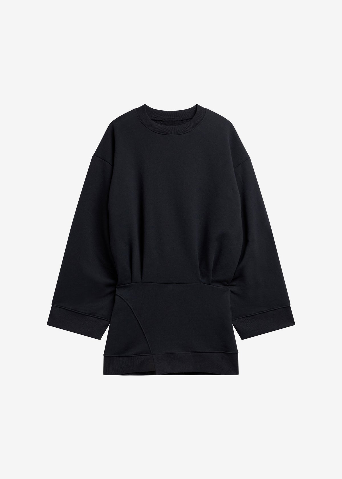 Ambleny Sweatshirt Dress - Black - 8