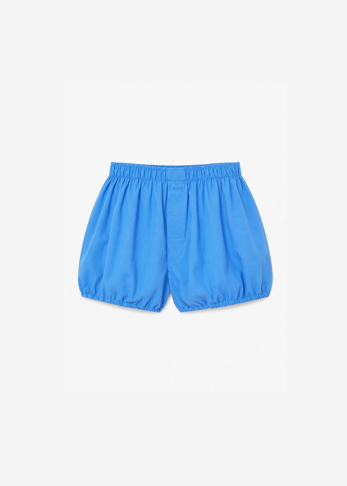 Ameglia Bubble-Hem Mini Shorts - Blue - 7