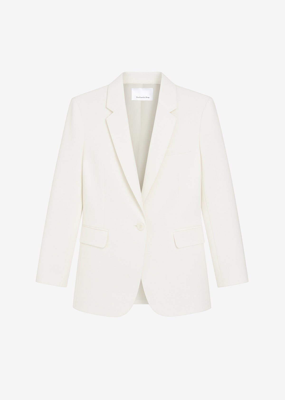 Amelia Tailored Blazer - White - 8