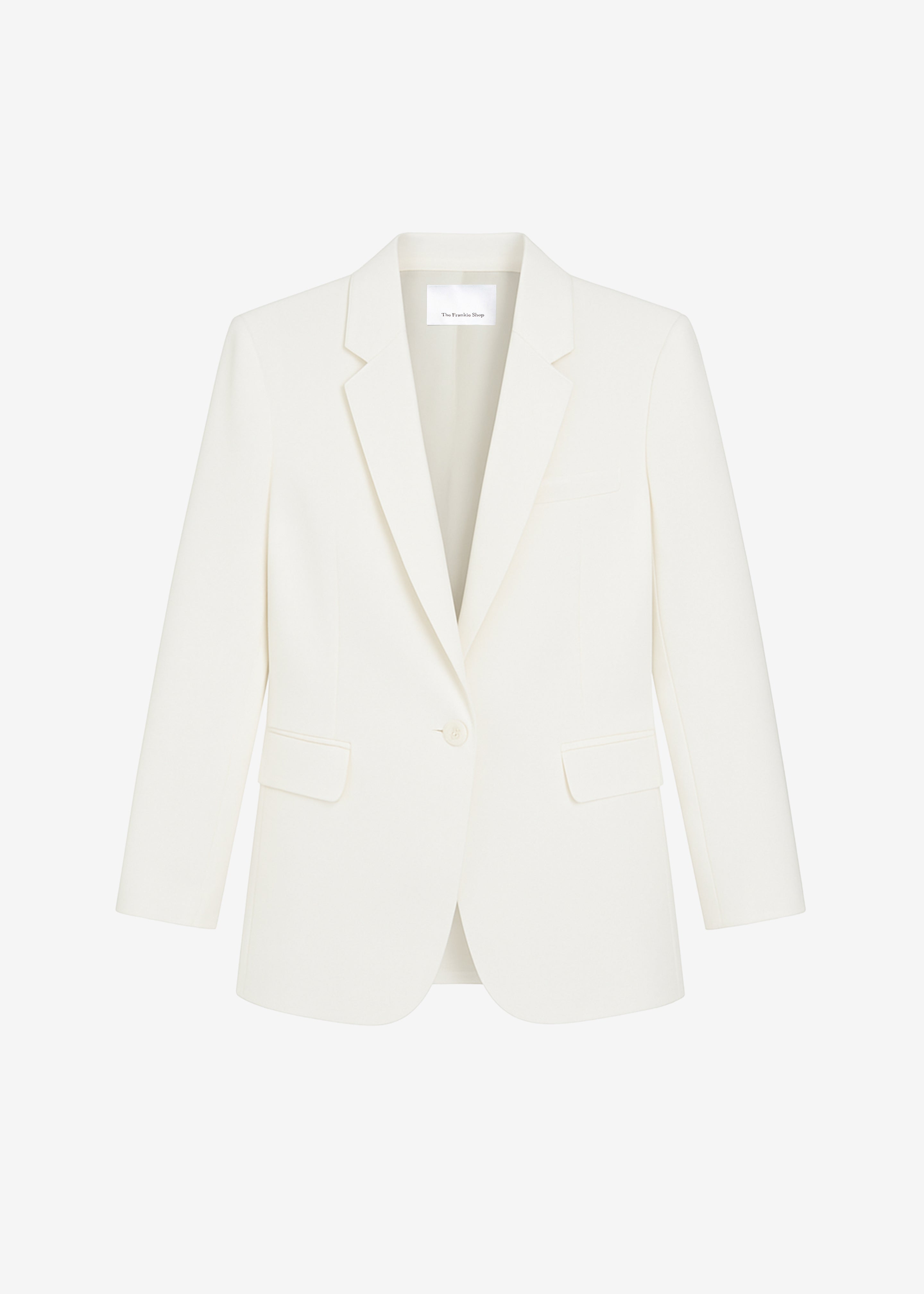 Amelia Tailored Blazer - White - 8