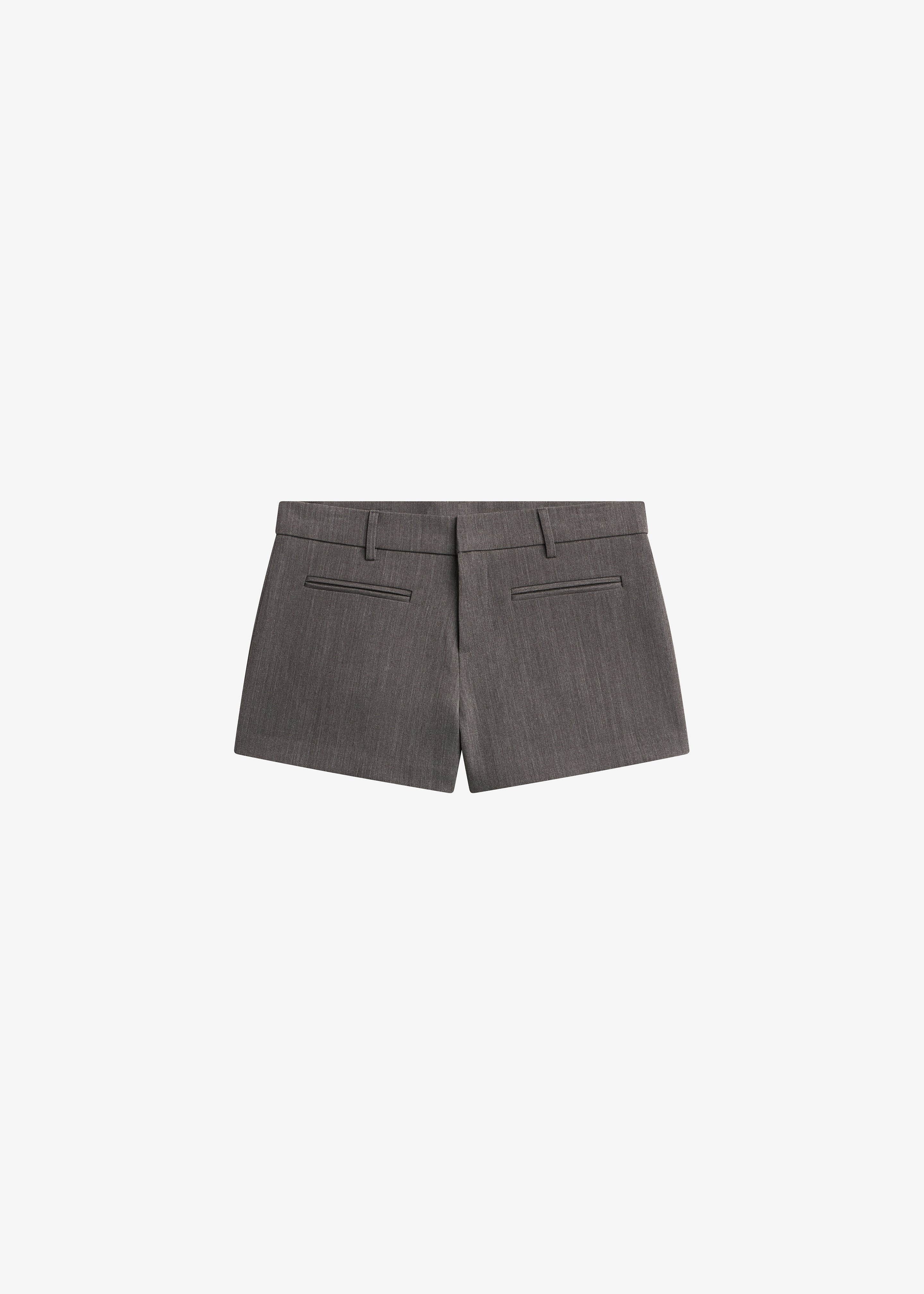 Amilly Hot Pants - Grey Melange - 10