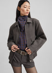 Amilly Padded Jacket - Grey Melange