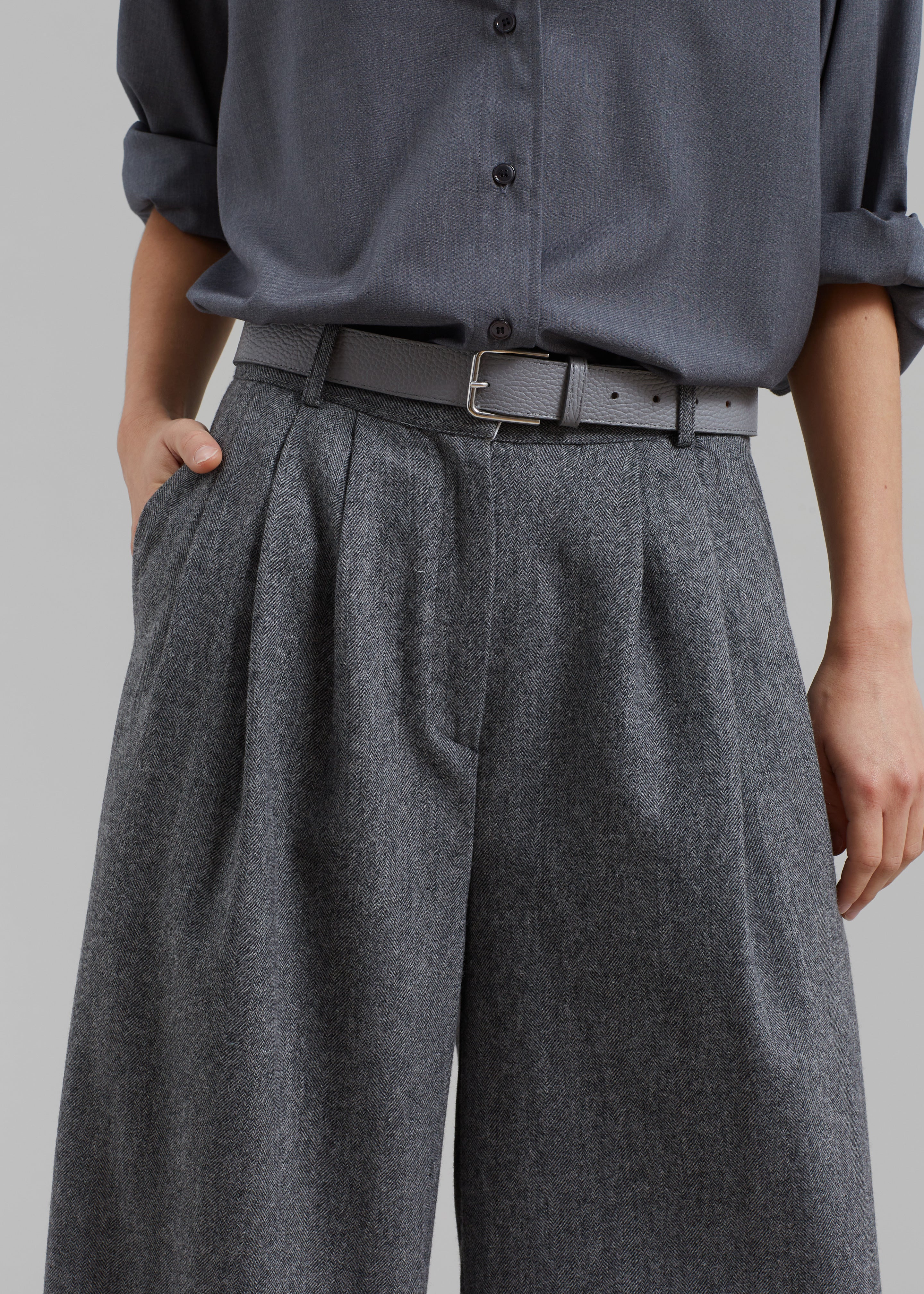 Aminah Trousers - Grey - 3