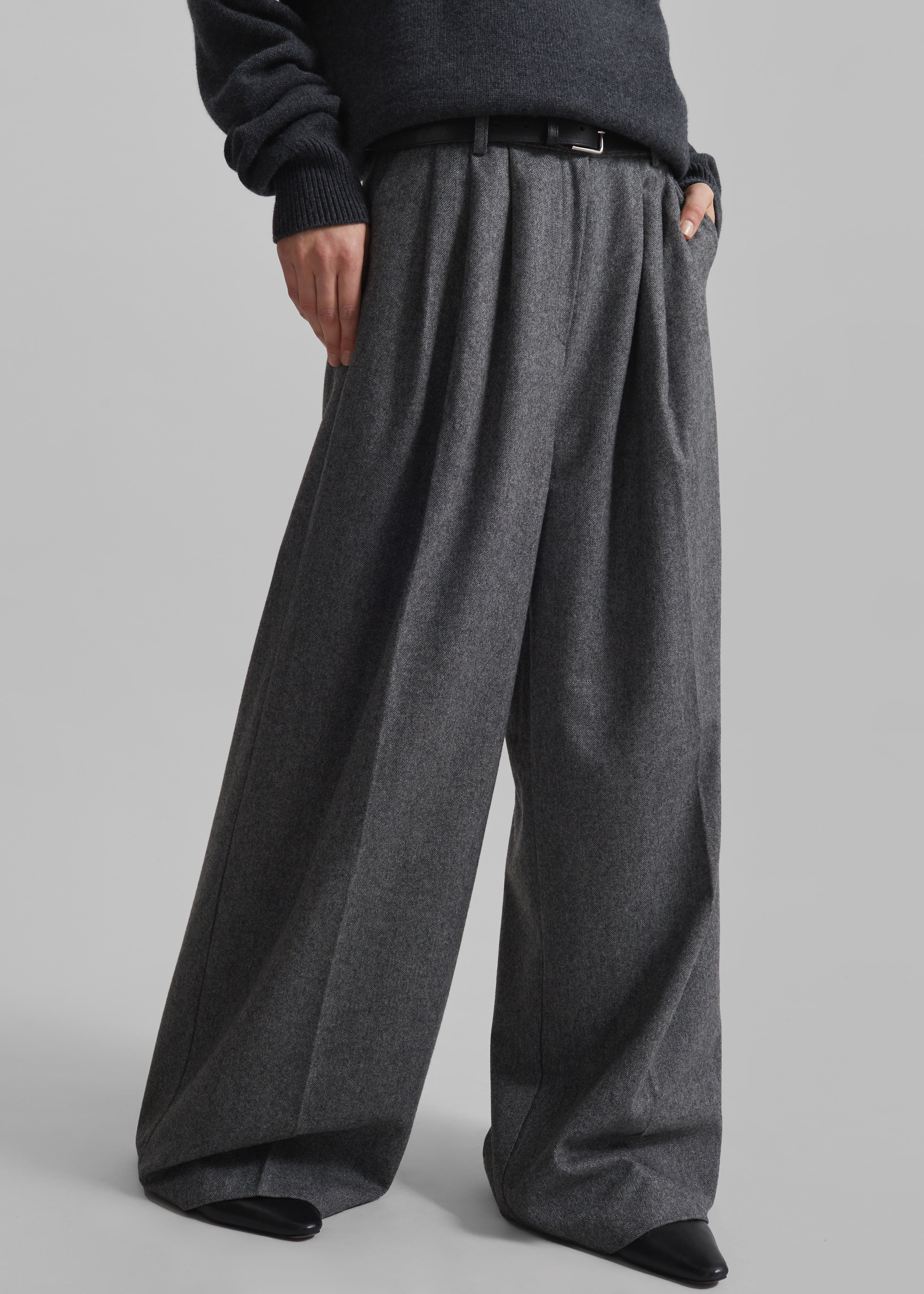 Aminah Trousers - Grey - 4