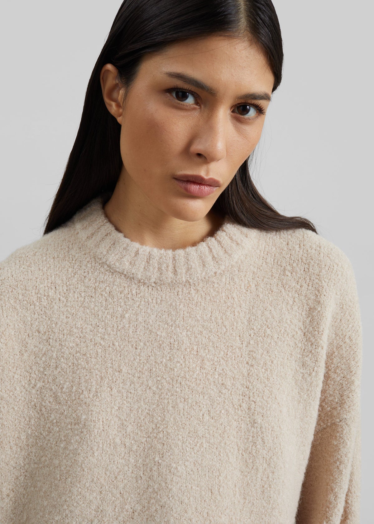 Amish Supplies Crewneck Sweater - Beige - 4