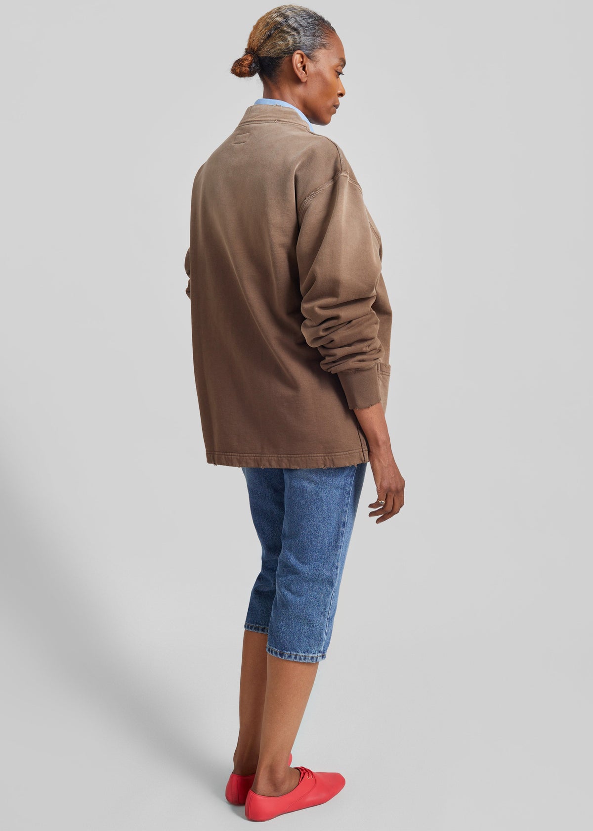 Amish Supplies Cardigan - Mushroom