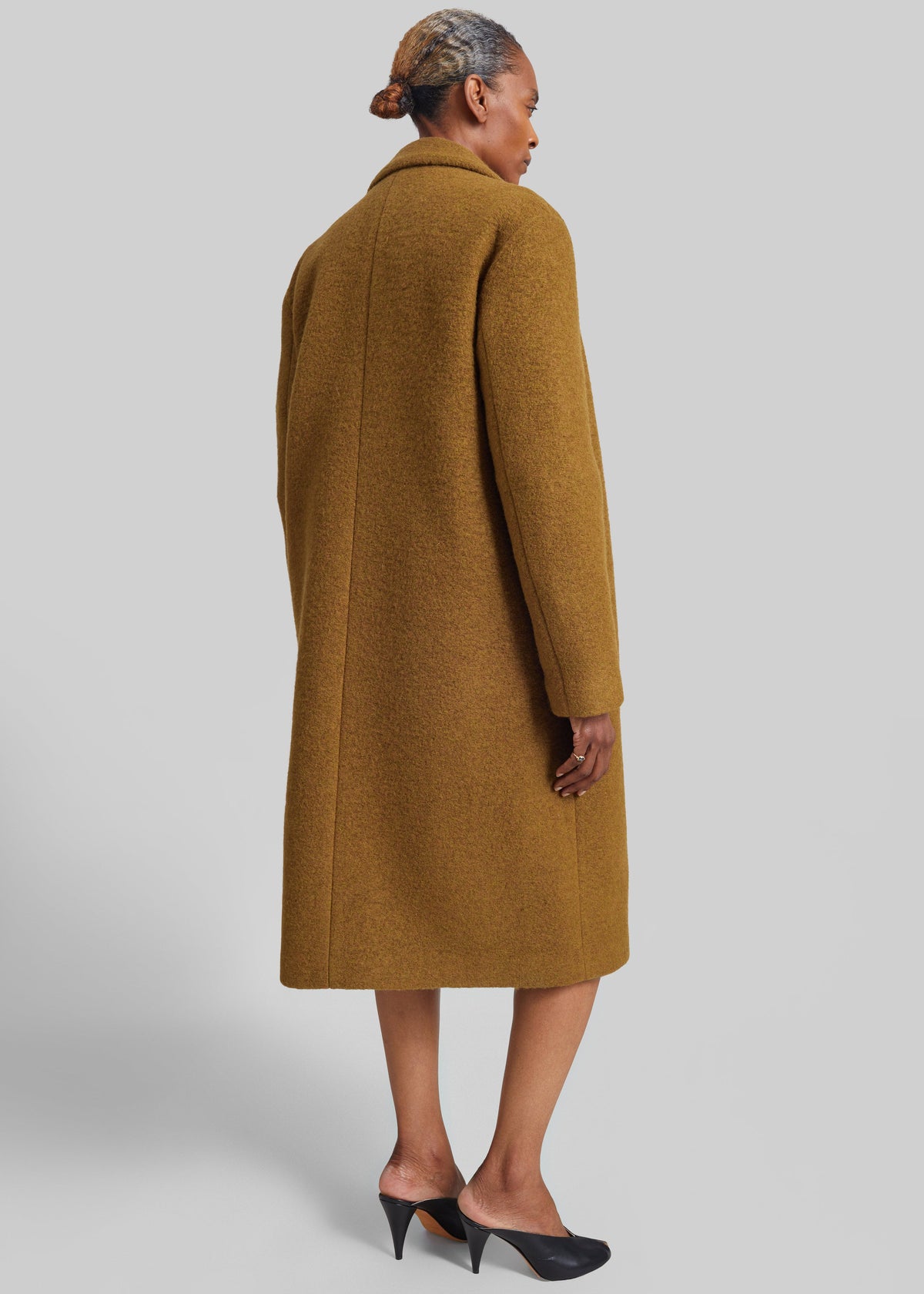 Amish Supplies Single Breasted Coat - Brown