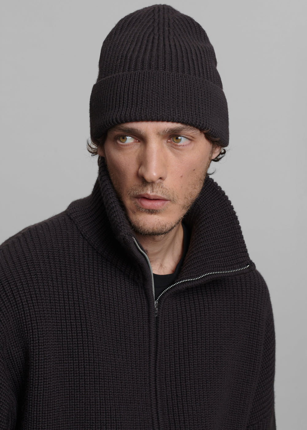 Amo Wool Beanie - Dark Plum