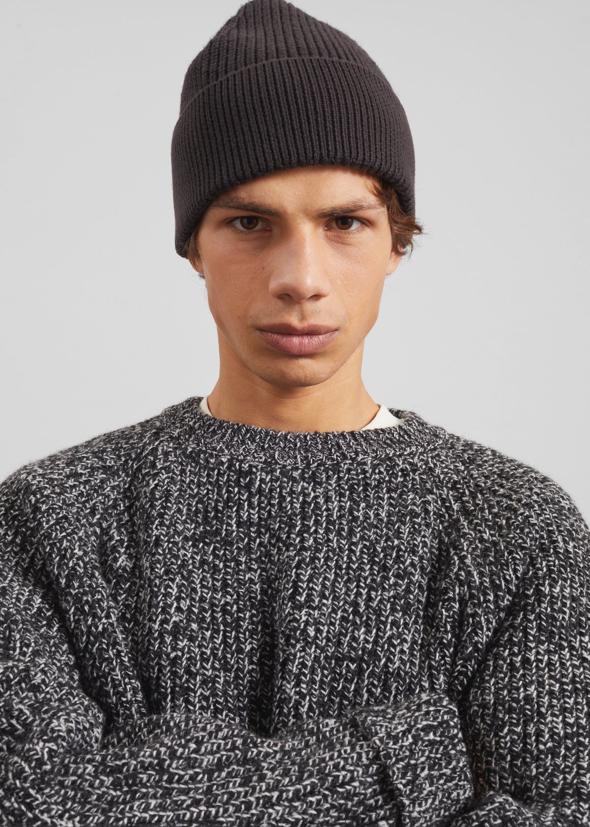 Amo Wool Beanie - Dark Plum - 7