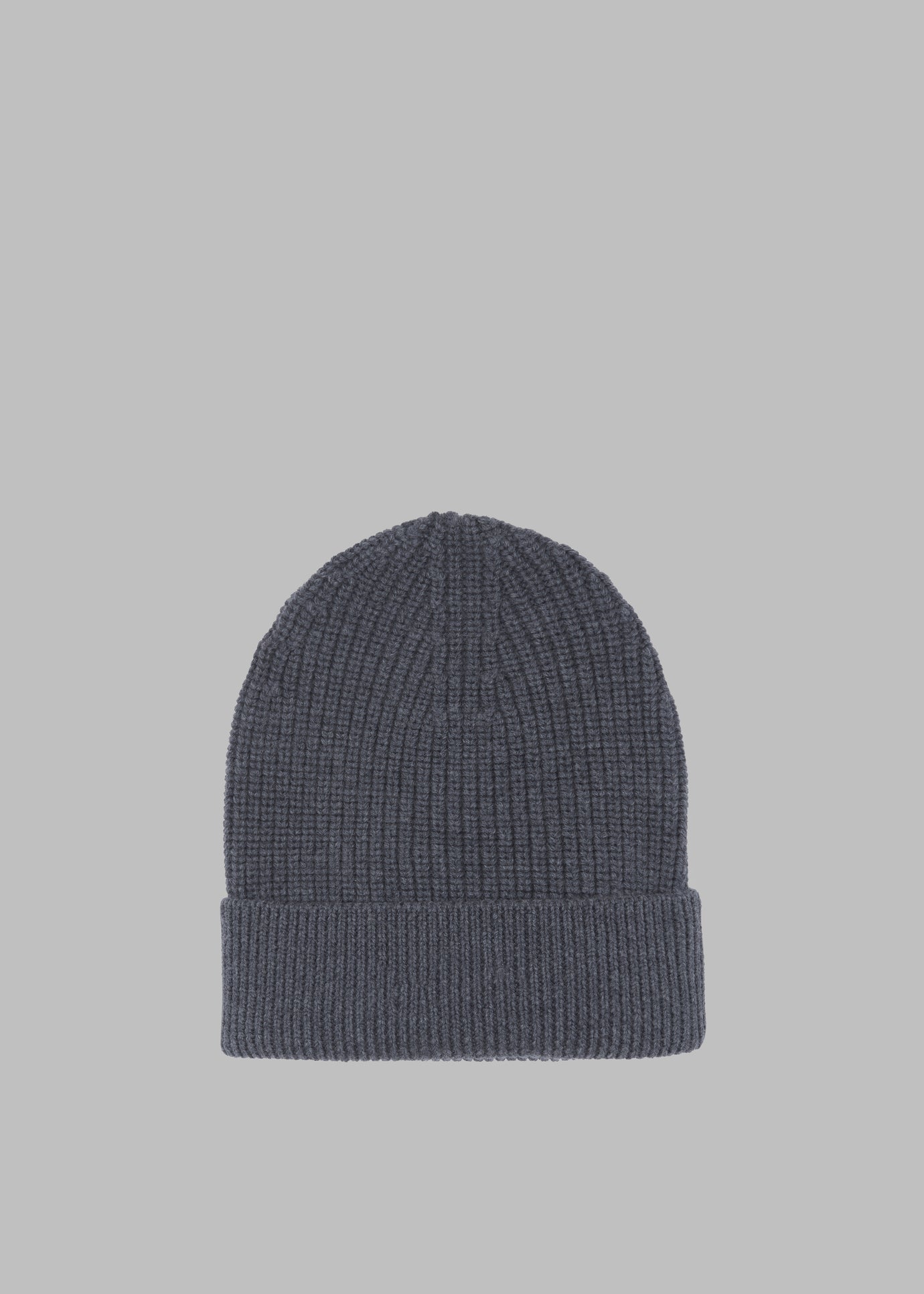 Amo Wool Beanie - Grey Melange - 1