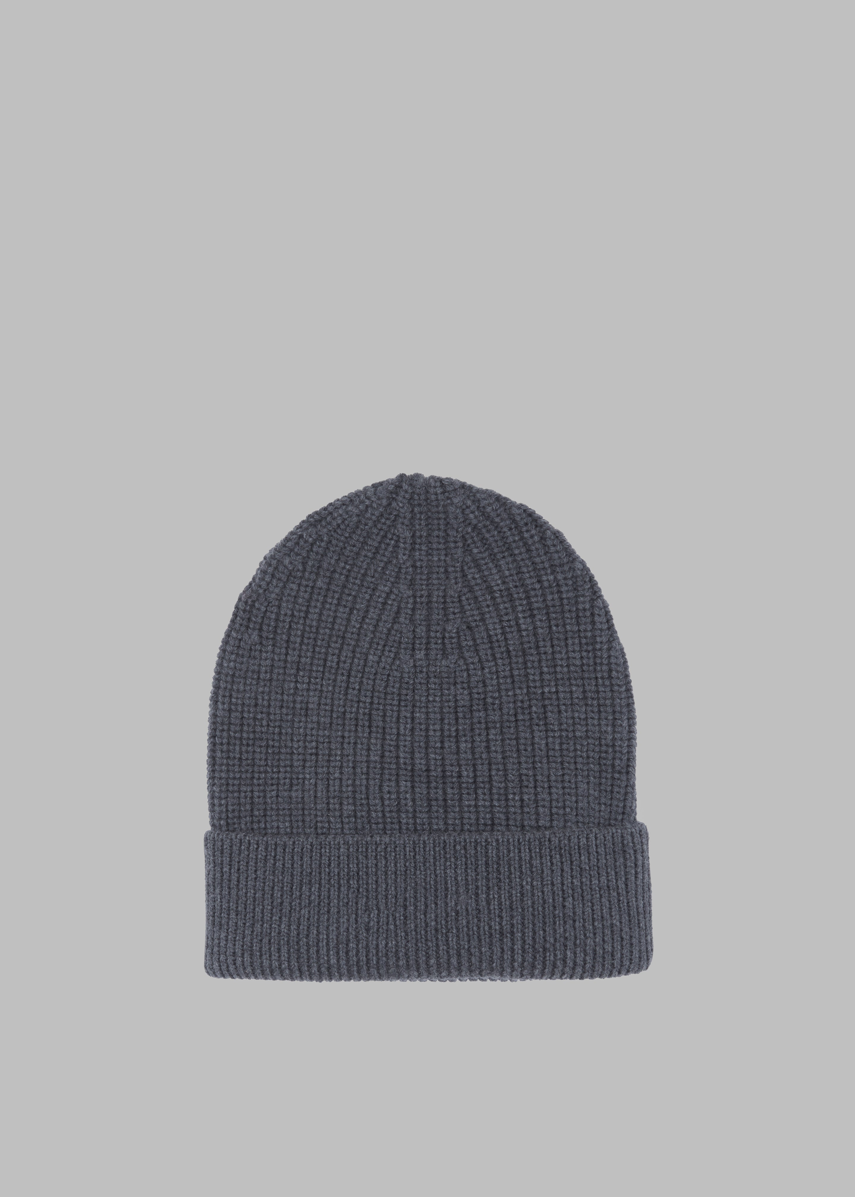 Amo Wool Beanie - Grey Melange - 2