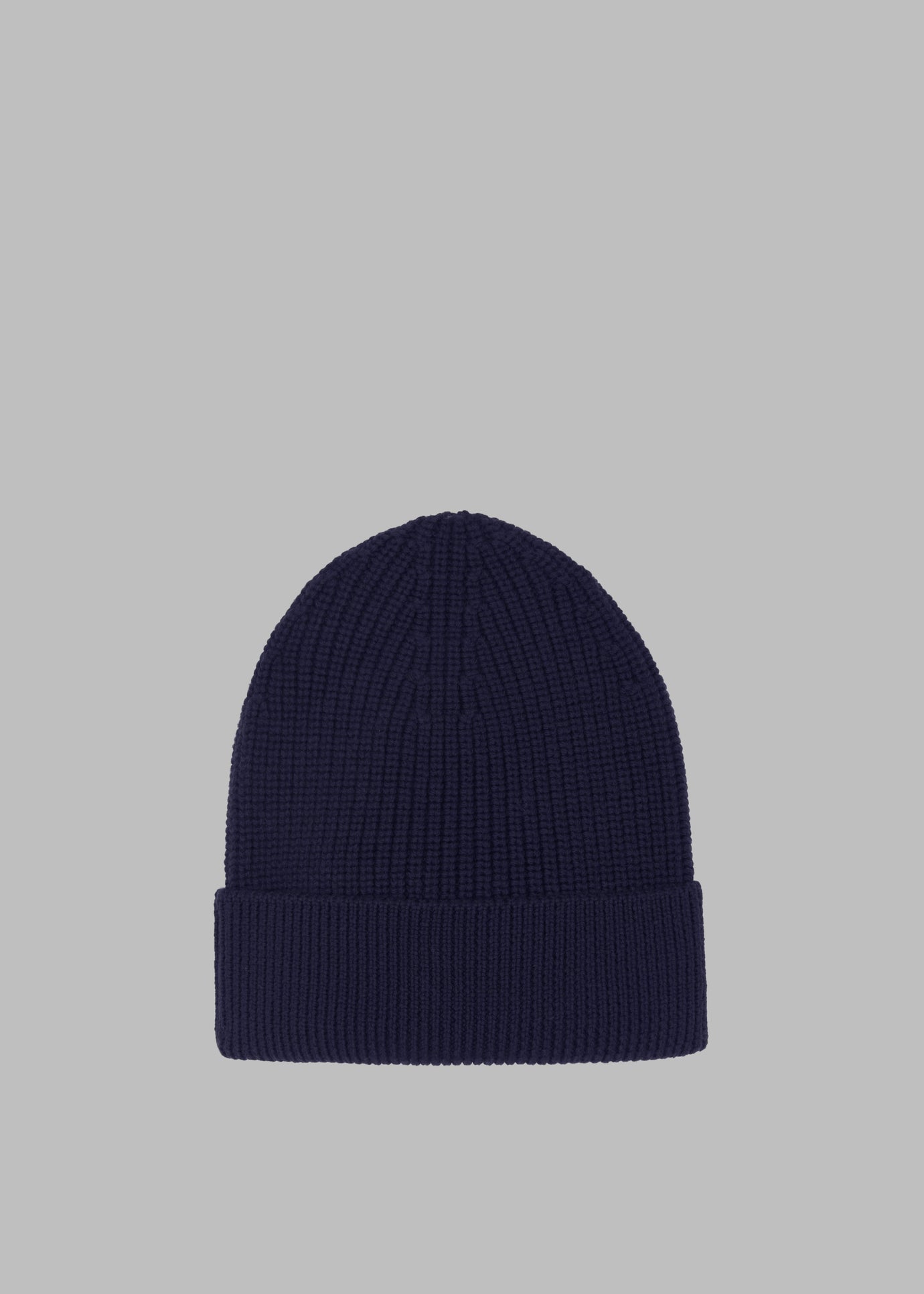 Amo Wool Beanie - Navy - 1