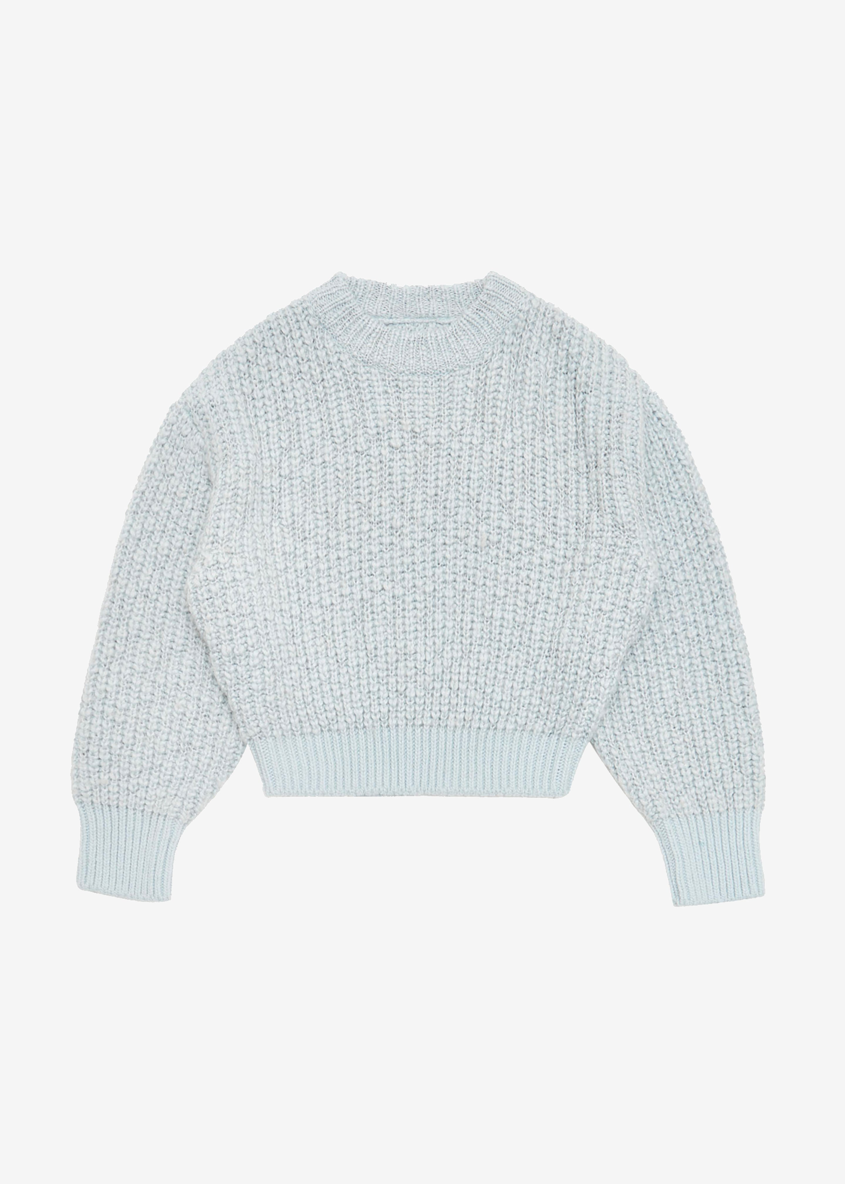 Amomento Round Neck Pullover - Mint - 7