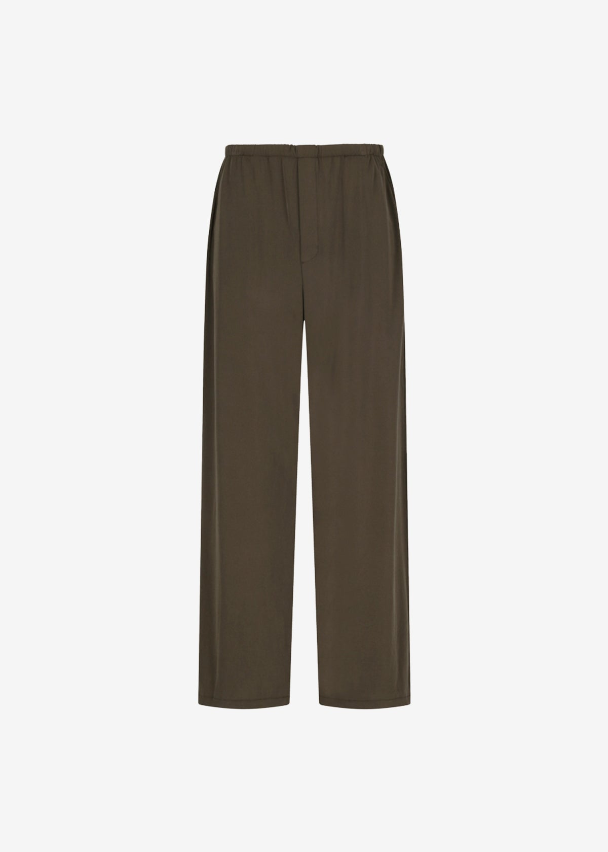 Amomento Easy Banding Pants - Brown - 7