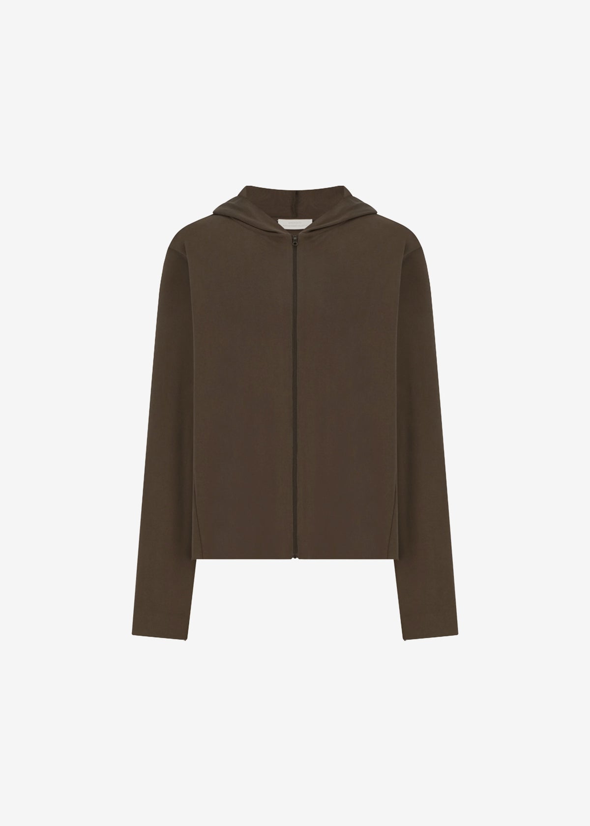 Amomento Jersey Hooded Jumper - Brown - 7