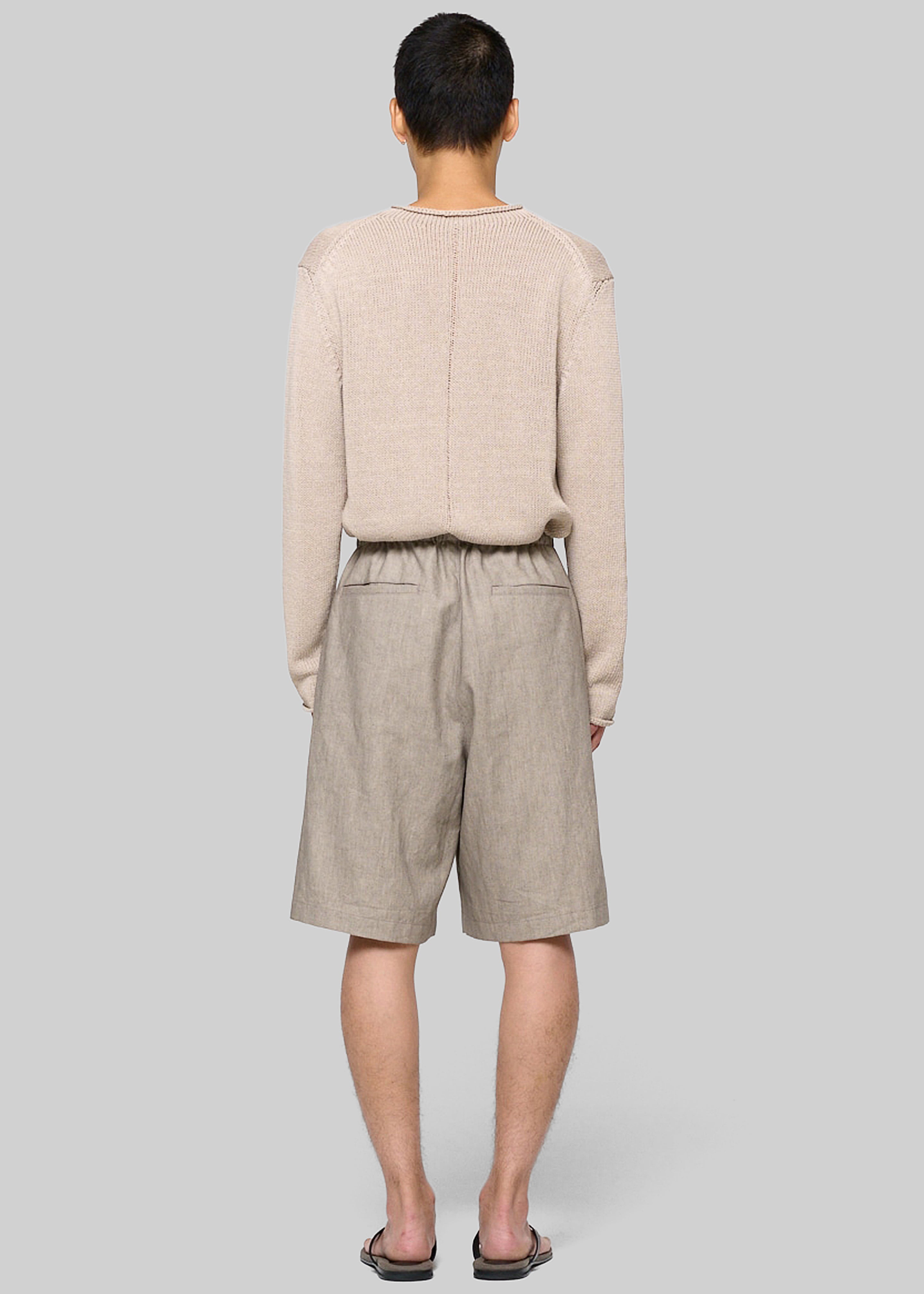 Amomento Linen Drawstring Shorts - Beige – The Frankie Shop Europe