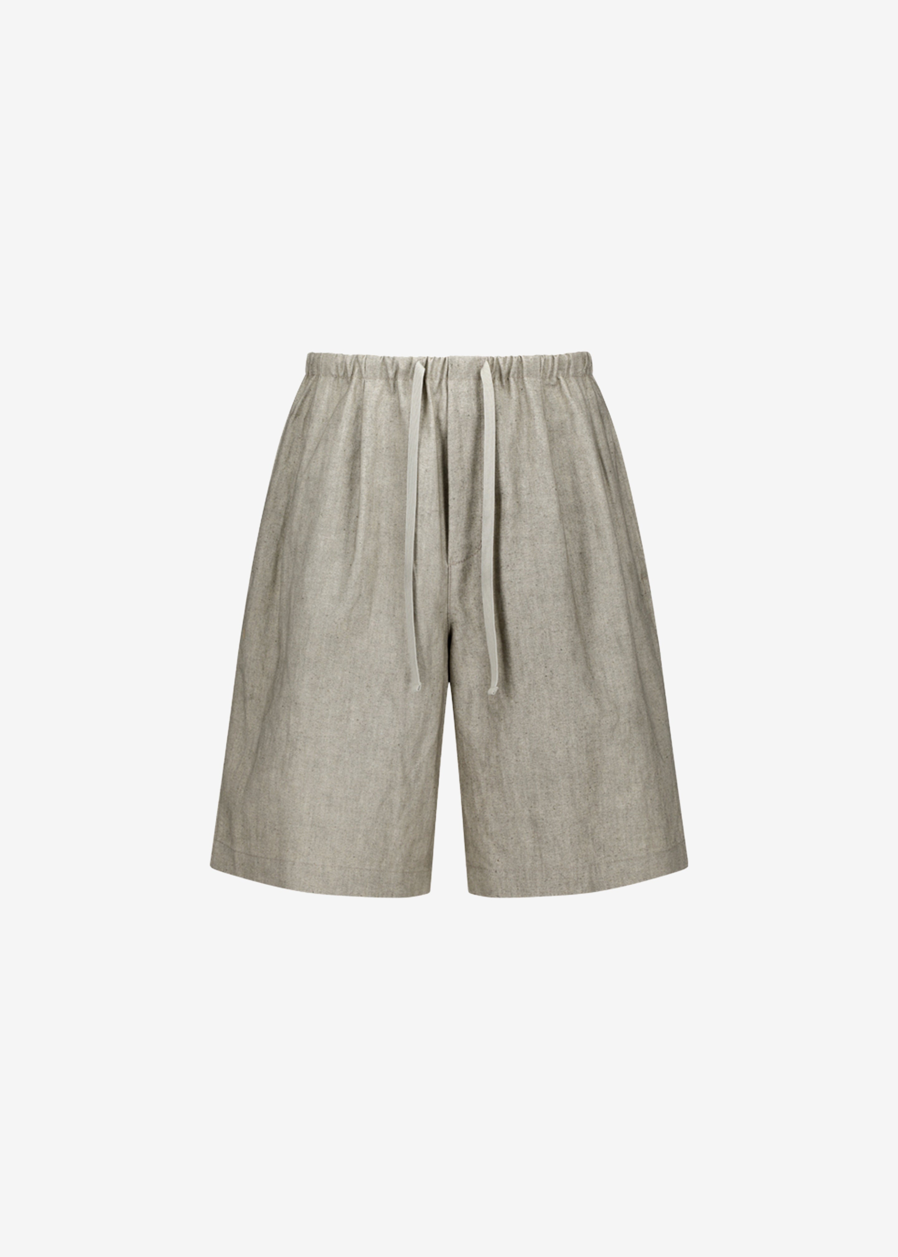 パンツ Amomento summer shorts Amomento Linen Drawstring Shorts - Beige – The Frankie Shop Europe