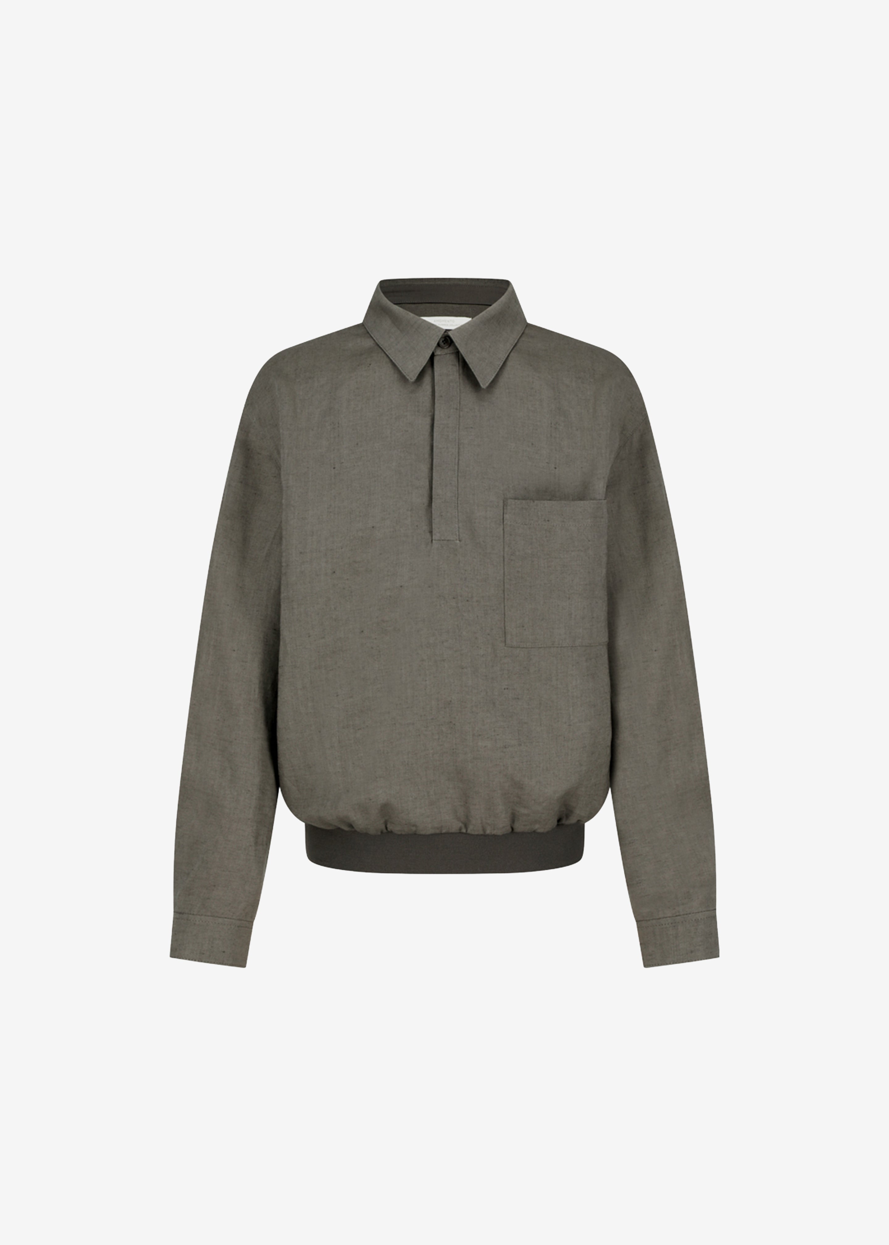 Amomento Linen Pullover - Khaki - 9