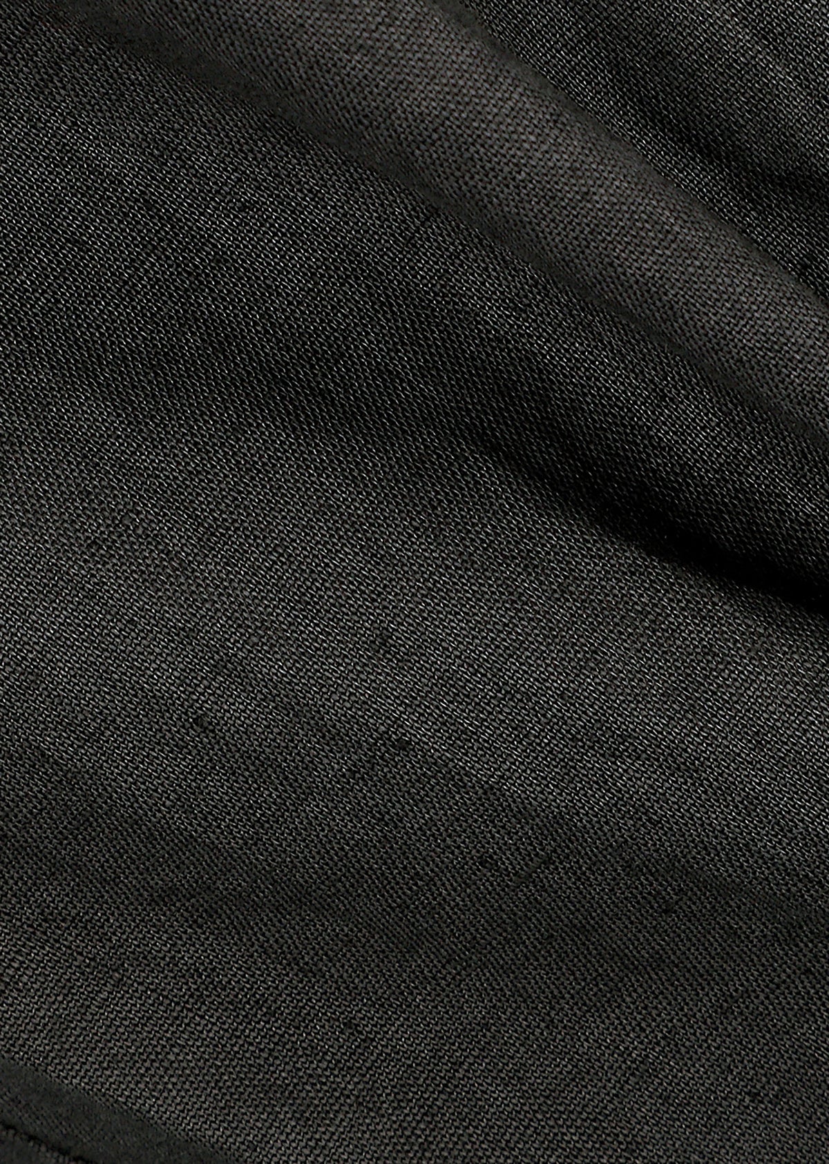 Amomento Linen Two Tuck Wide Pants - Khaki Grey - 6
