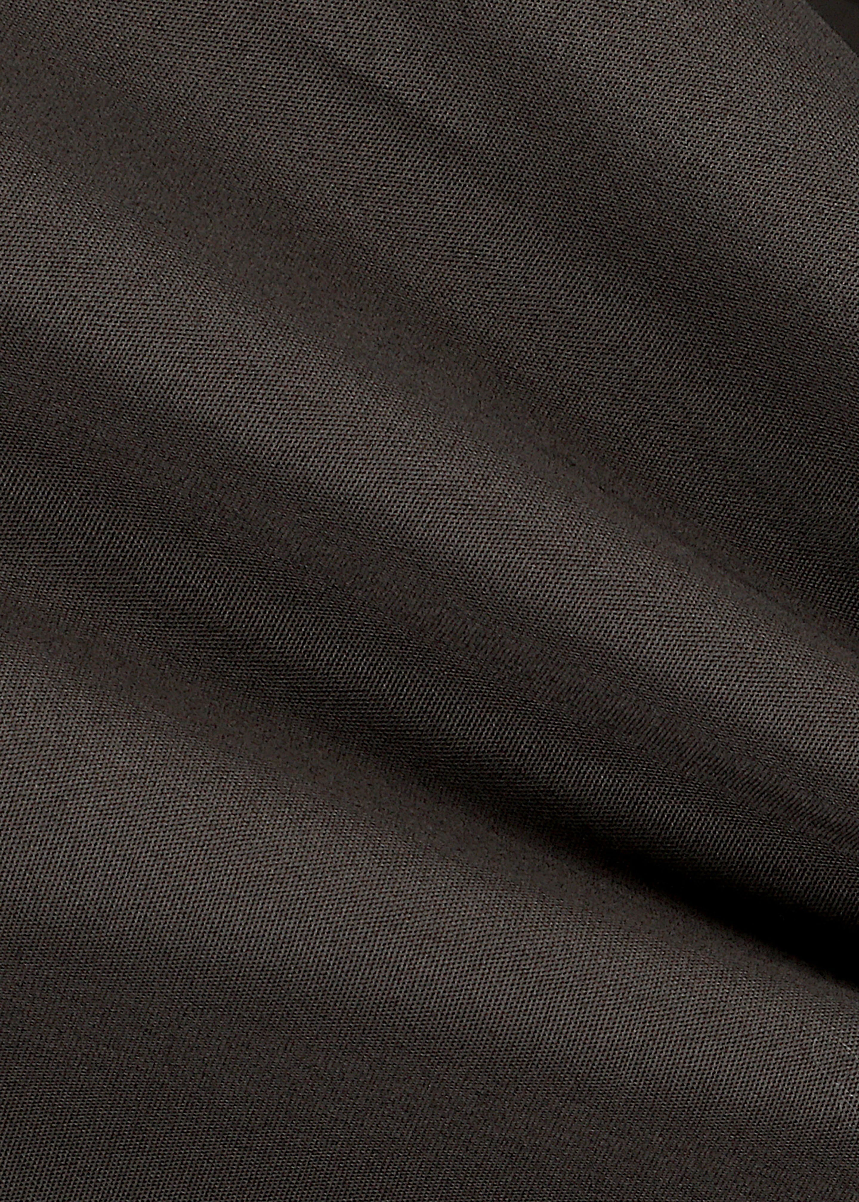 Amomento Two Tuck Wide Shorts - Brown - 11