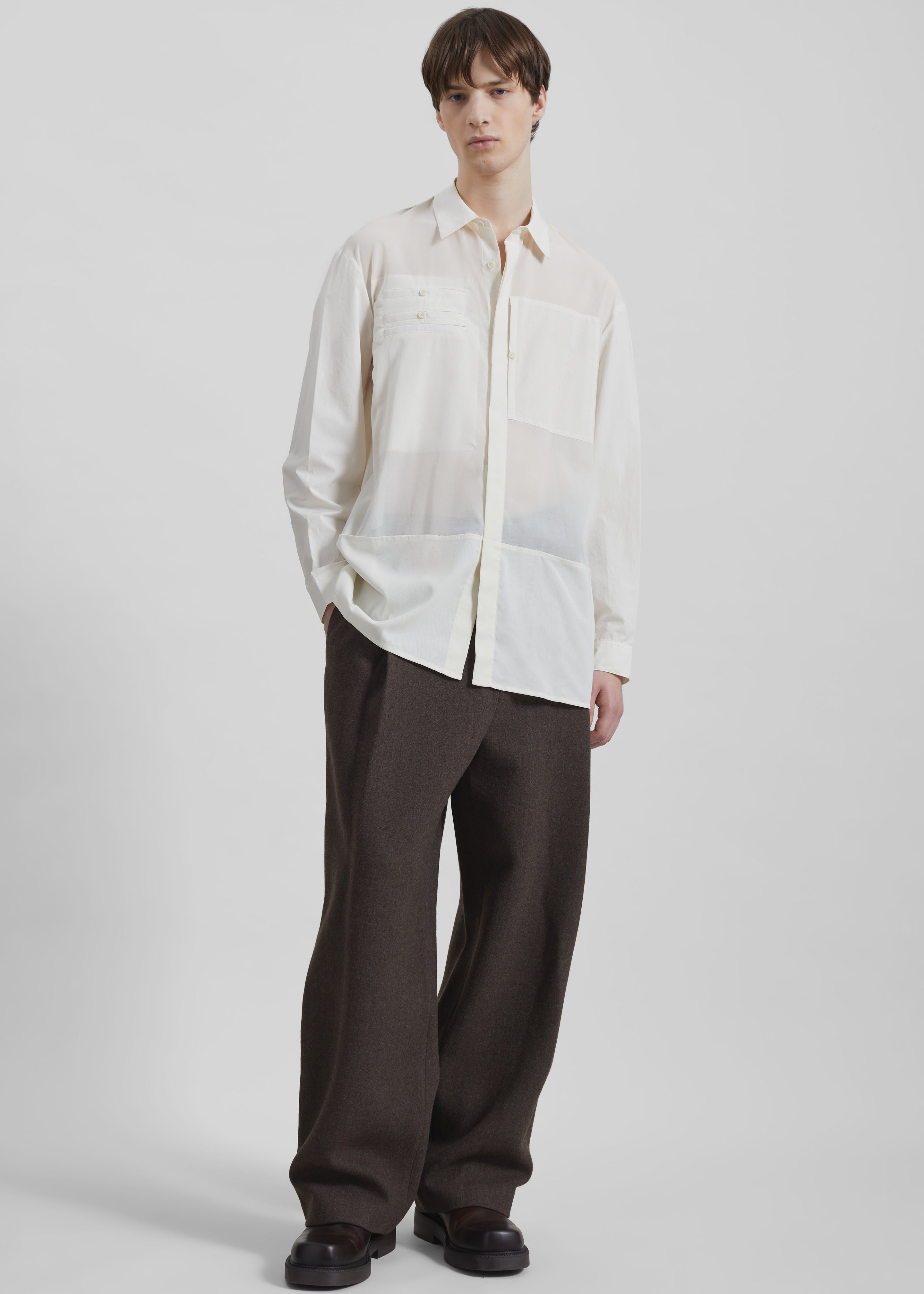Amomento Wool Martin Pants - Brown – The Frankie Shop Europe