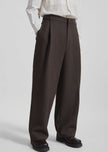 Amomento Wool Martin Pants - Brown