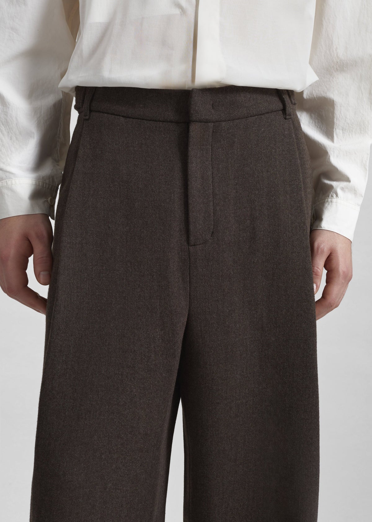 Amomento Wool Martin Pants - Brown - 3