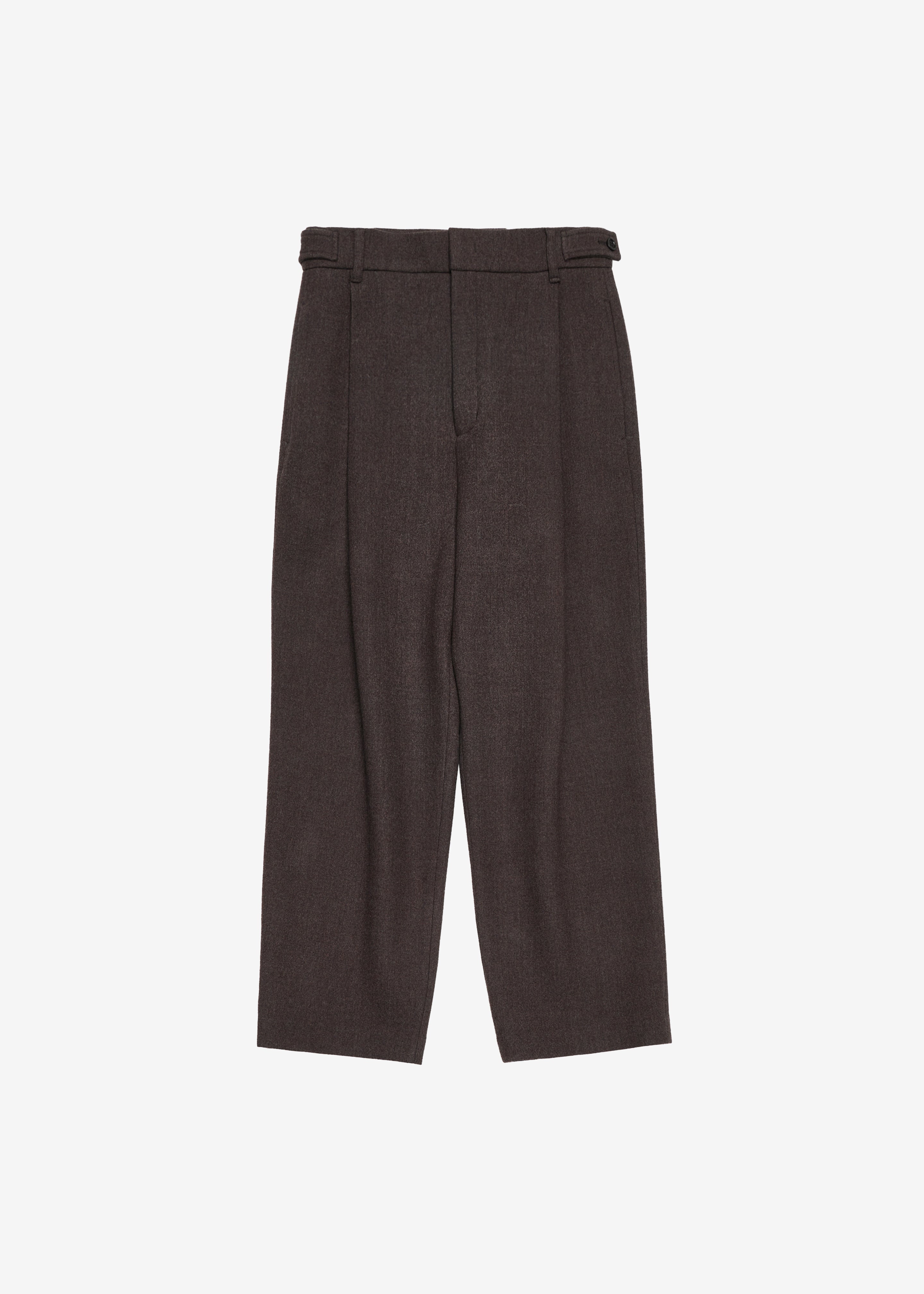パンツ AMOMENTO Wool Martin Pants Amomento Wool Martin Pants - Brown – The Frankie Shop Europe