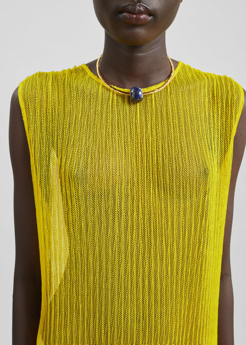 Annecy Lace Dress - Yellow - 1