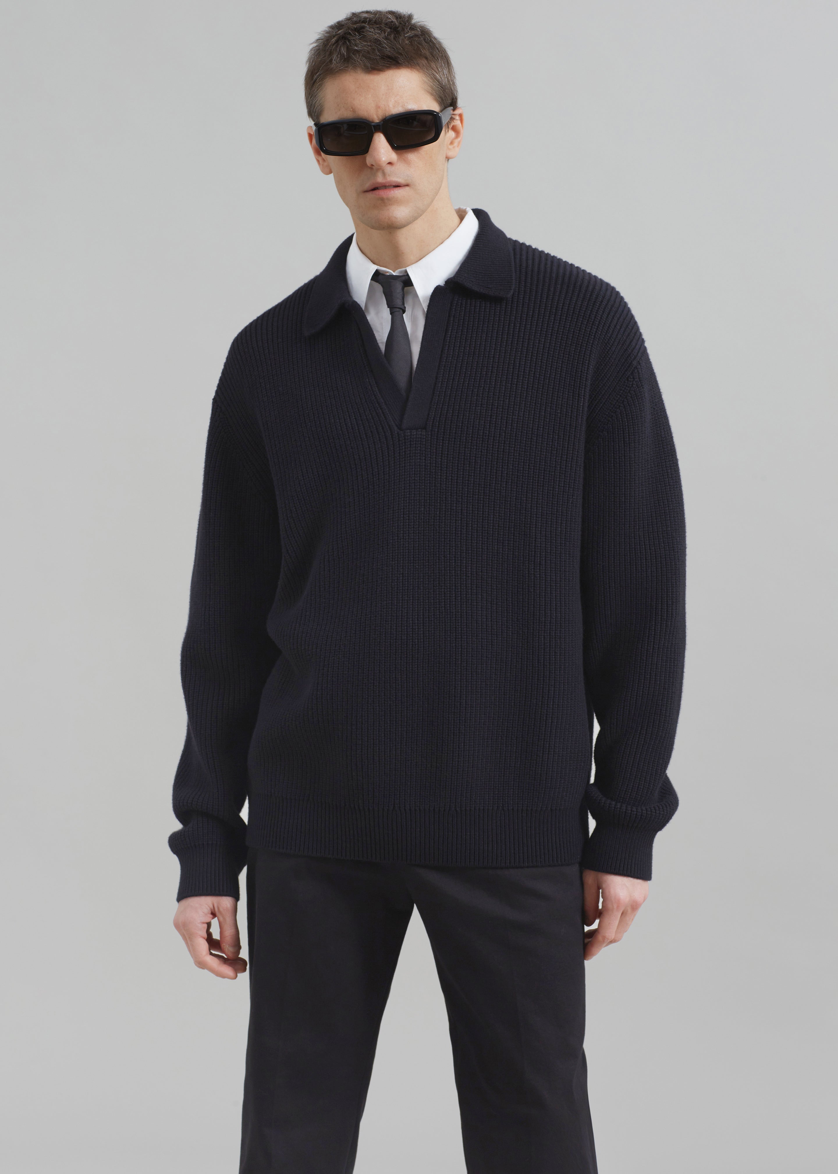 Anson Pullover - Black - 1