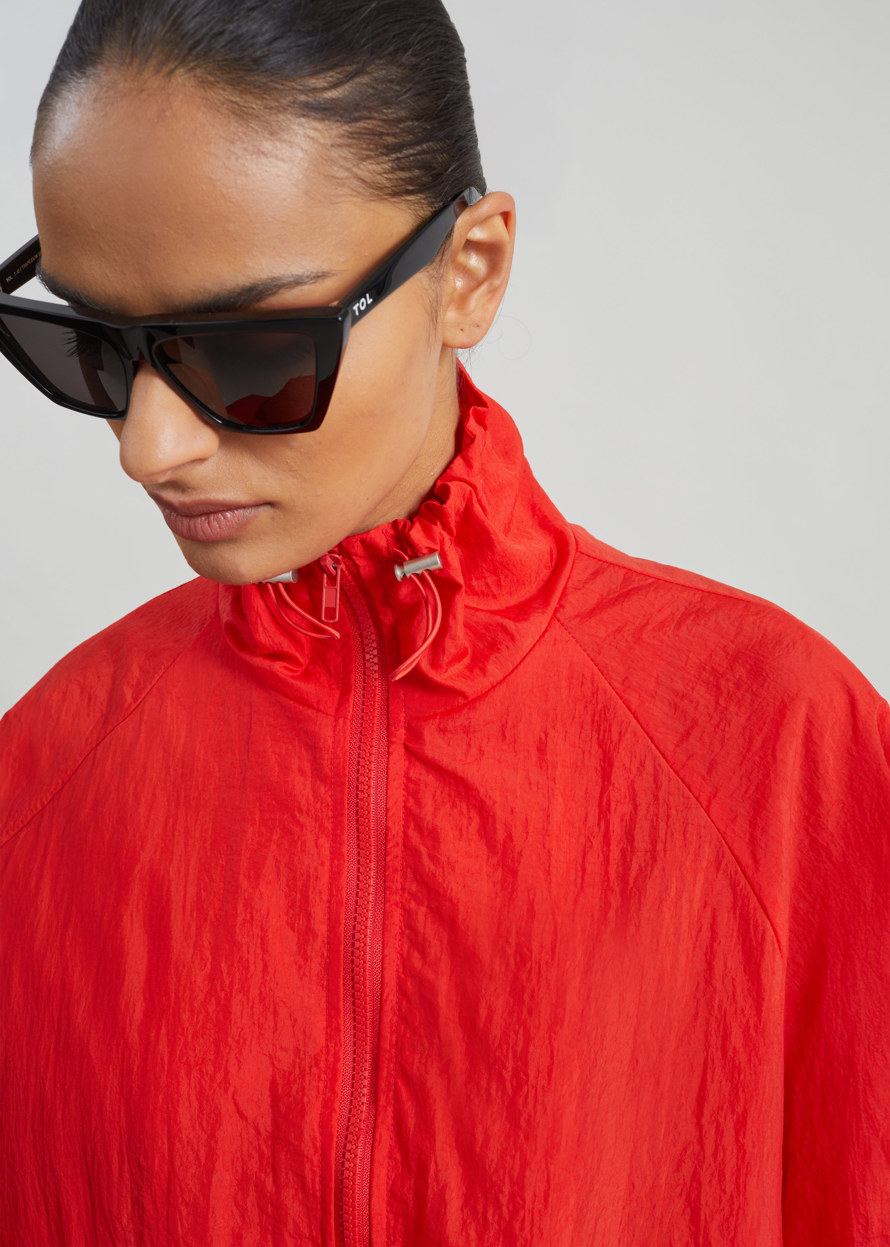 Antonelli Windbreaker Jacket - Red - 4