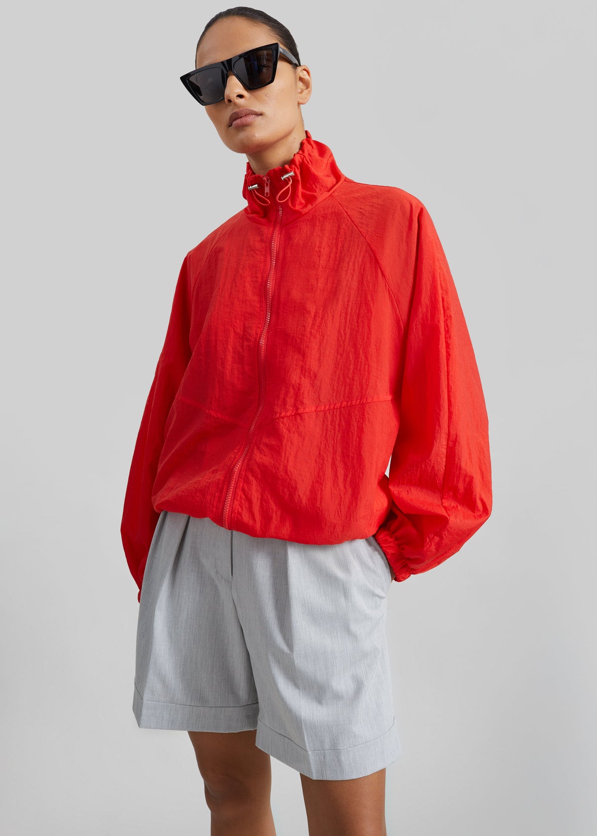 Antonelli Windbreaker Jacket - Red - 3