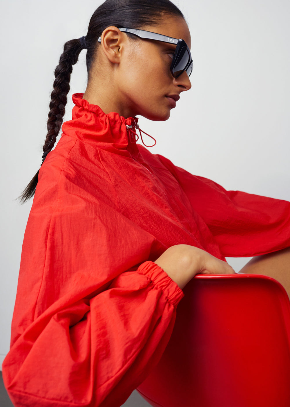 Antonelli Windbreaker Jacket - Red - 1